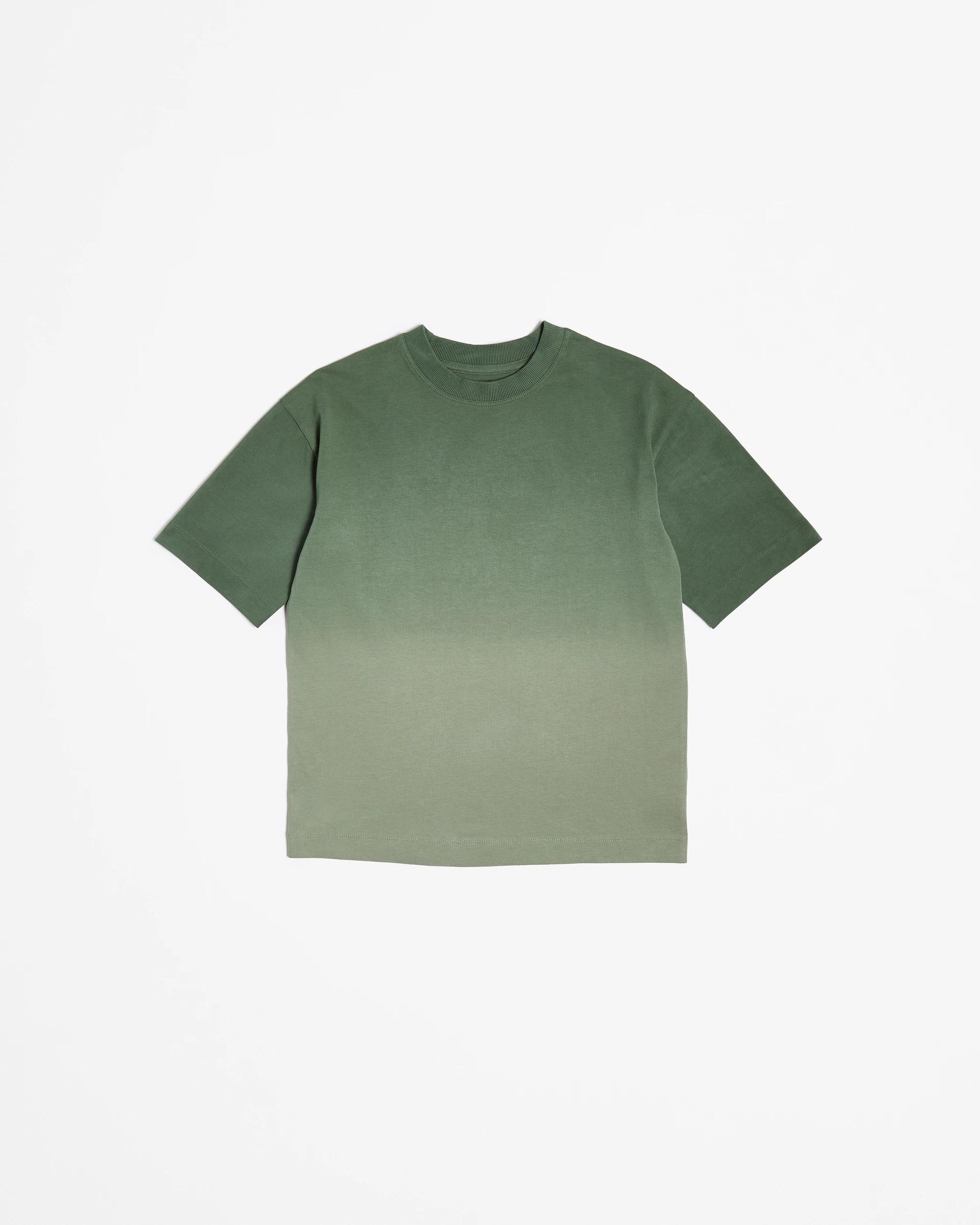 4 Target Australian Cotton Tie-dye Oversize T-shirt GREEN, 4 of 5