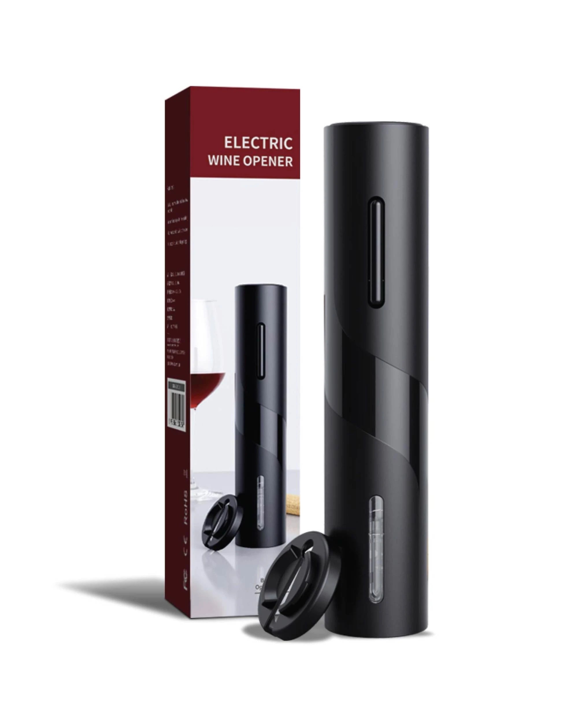 1 Kitchee Electric Wine Bottle Opener - Automatic Cordless Corkscrew Tool, 1 of 4