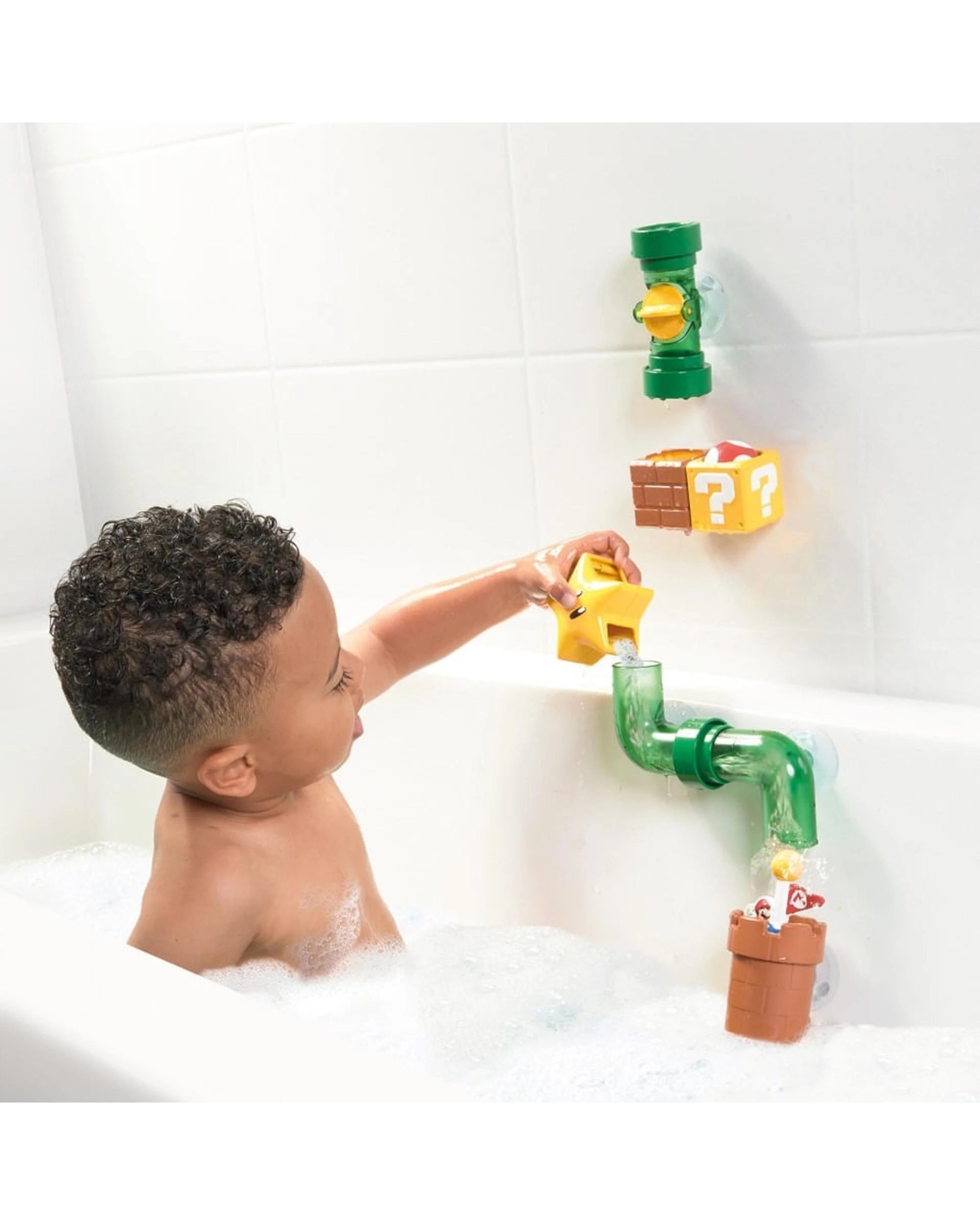 5 Tomy Toomies My Mario Bath Pipes Playset, 5 of 7