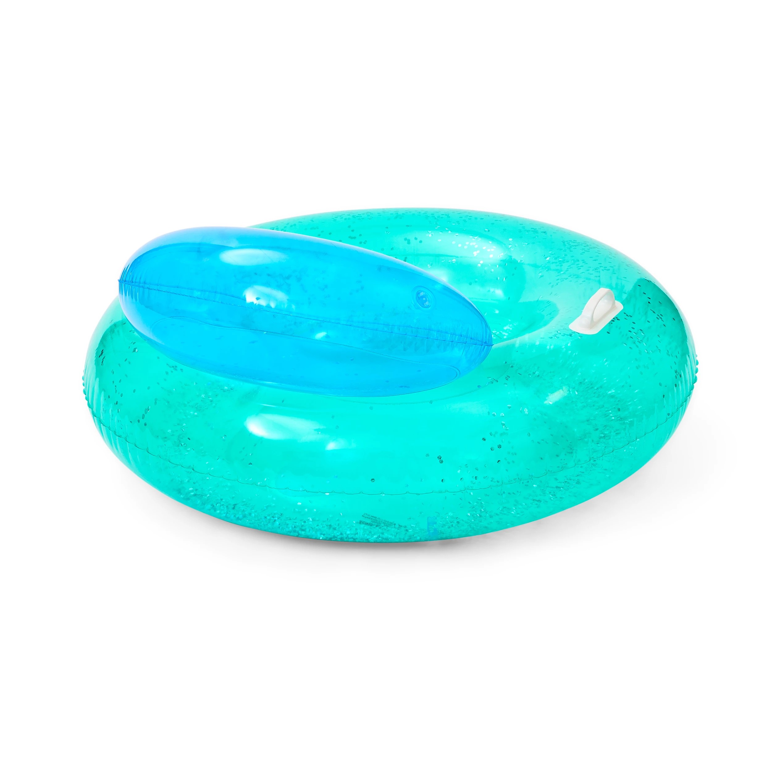 5 Inflatable Pillow Swim Ring with Glitter, 5 of 10