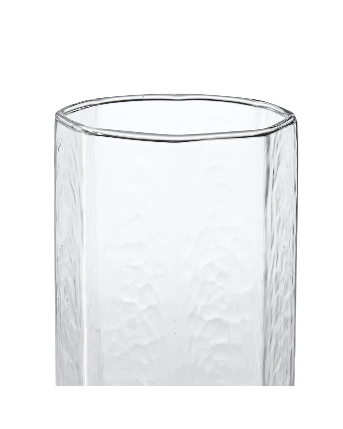 4 6 Clear Octagon Hiball Glasses, 4 of 6