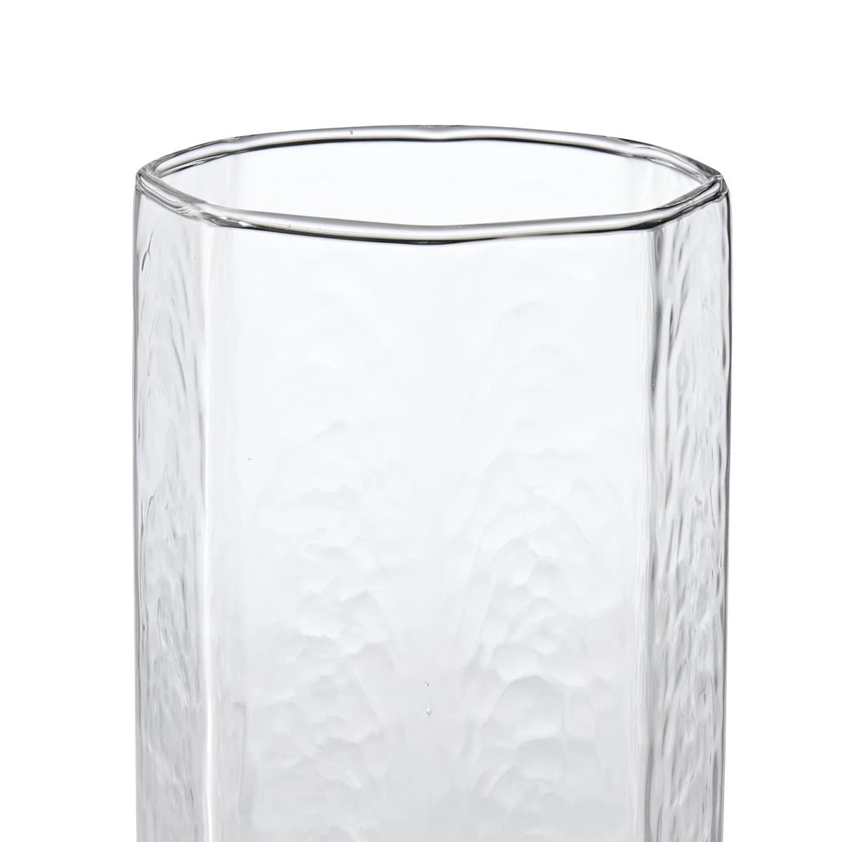 4 6 Clear Octagon Hiball Glasses, 4 of 6