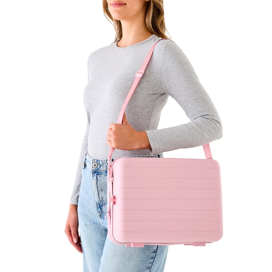 1 Vanity Case with Strap - Pink, 1 of 10