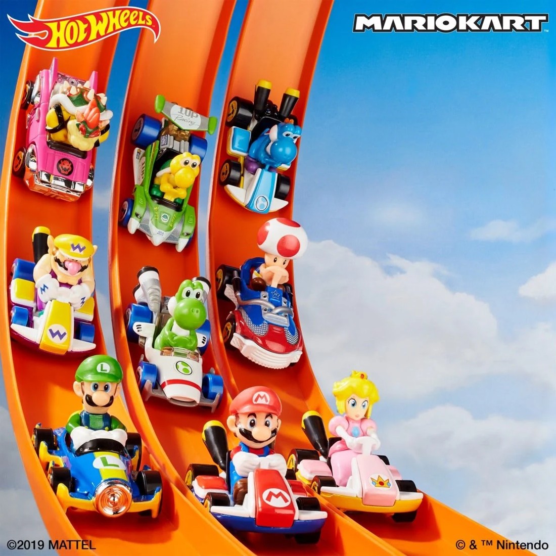 3 Hot Wheels Mario Kart - Assorted, 3 of 4