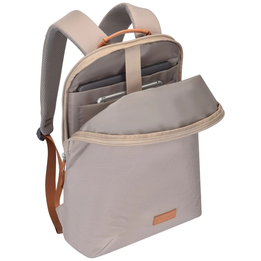 2 Bonelk 16" Vibe Classic Backpack Tan, 2 of 3