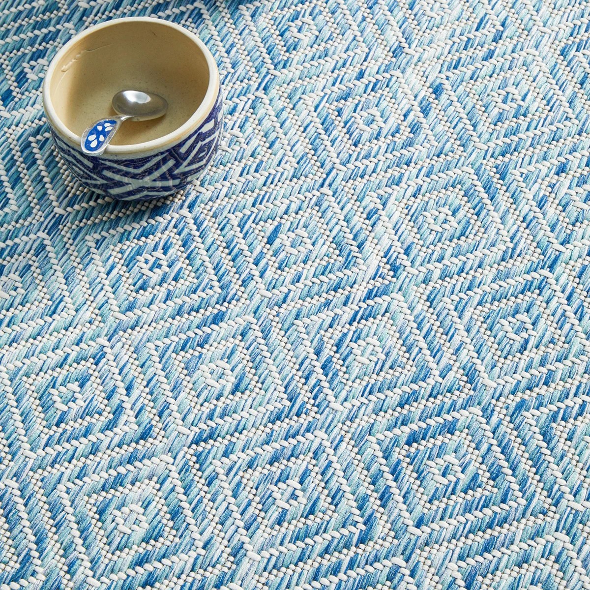 8 Common Ground Rugs Portico 5500 Outdoor 290x200cm - Large Pet Friendly Floor Rug - Blue, 8 of 8