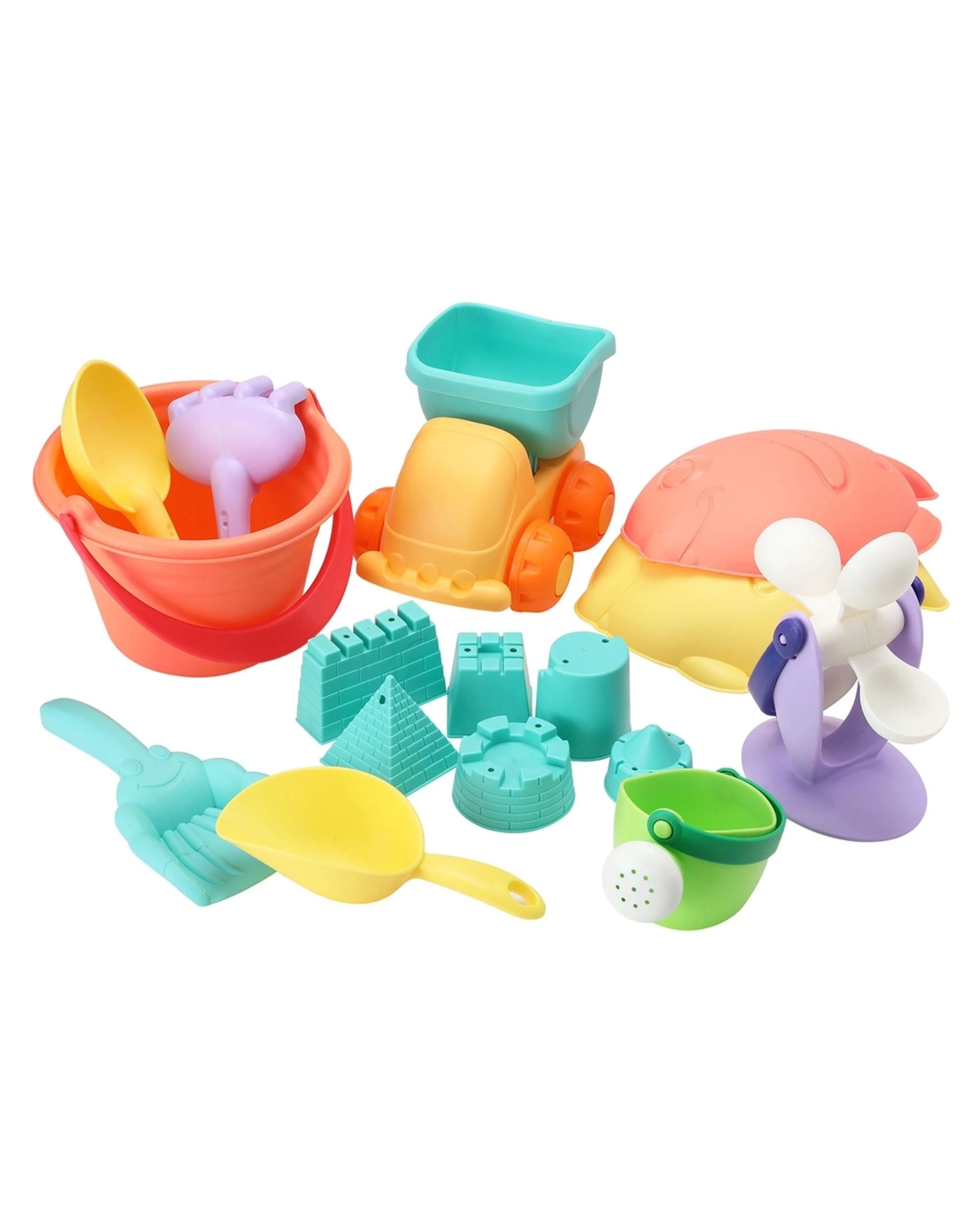 3 Keezi Kids Water Table Tool Kit Sand Truck Windmill Bucket Shovel Sandpit Toys
 - Multi, 3 of 3