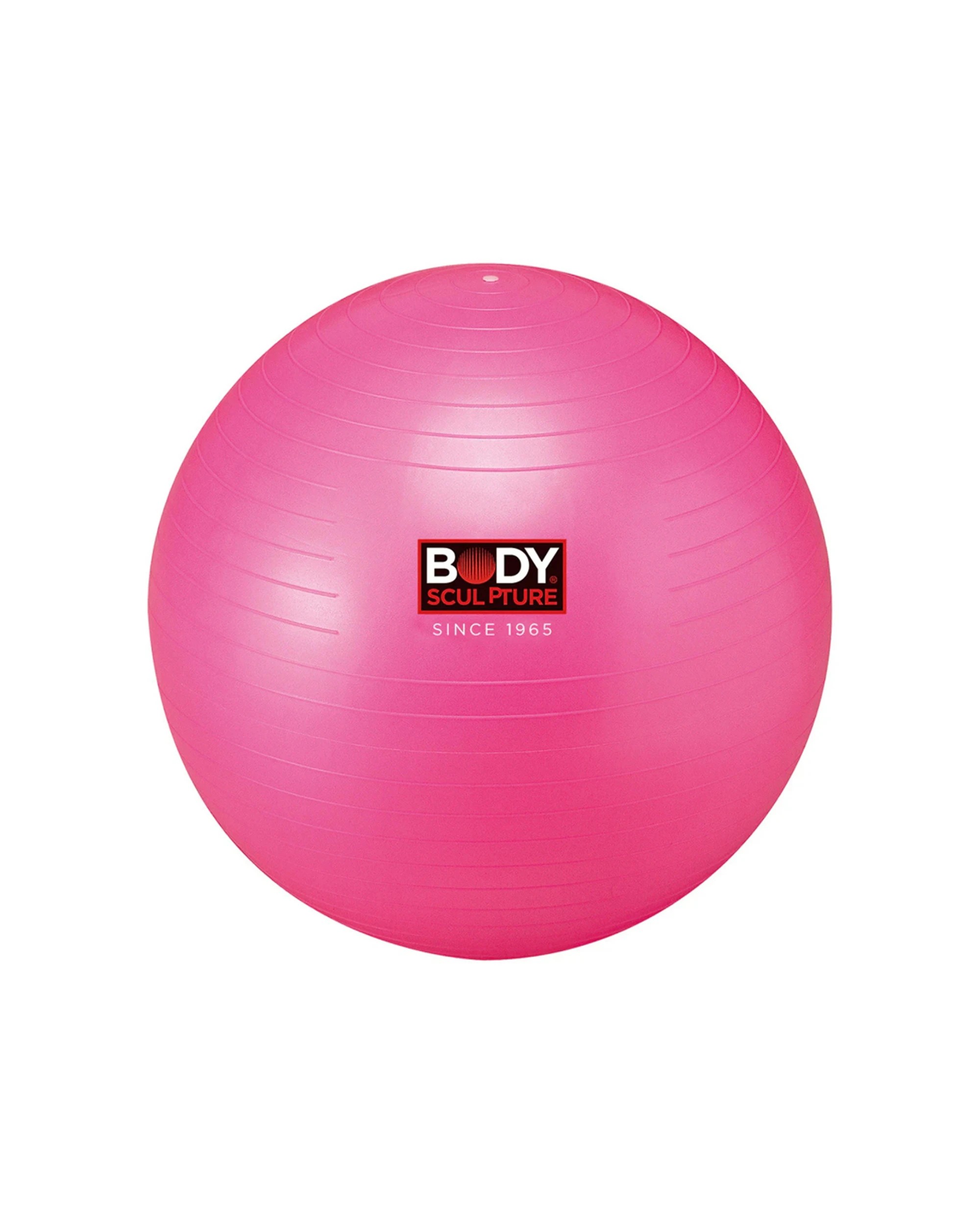 1 Body Sculpture Anti-Burst Gym Ball 55cm PVC Fitness Training Stability - Pink, 1 of 2
