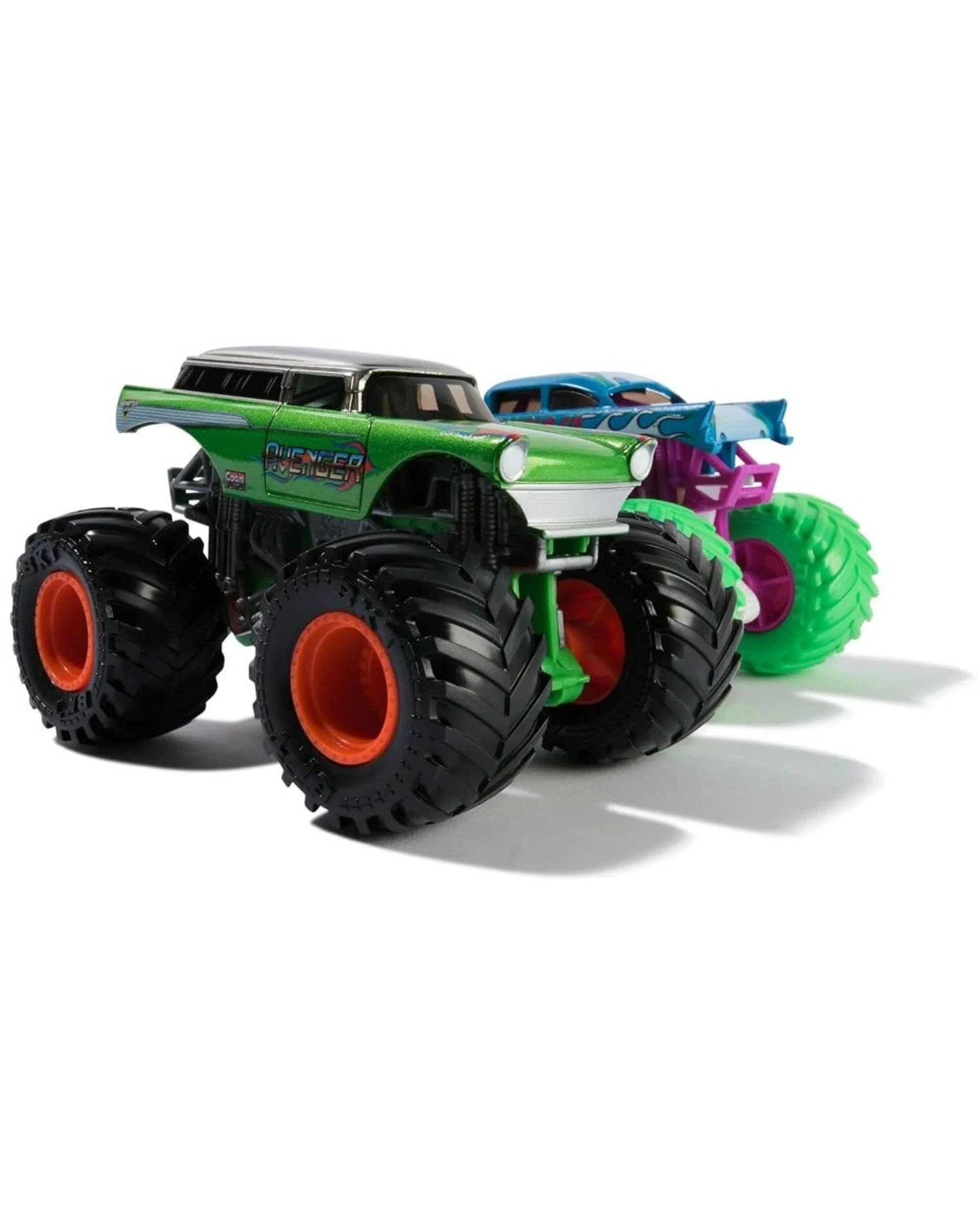 3 Monster Jam Avenger vs Avenger 1:64 Scale 2 Pack, 3 of 4