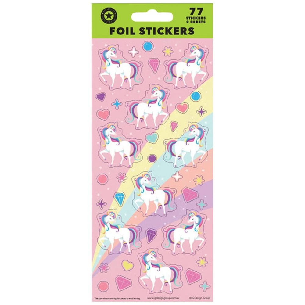1 Artwrap FSC Sticker Sheets Unicorns, 1 of 1