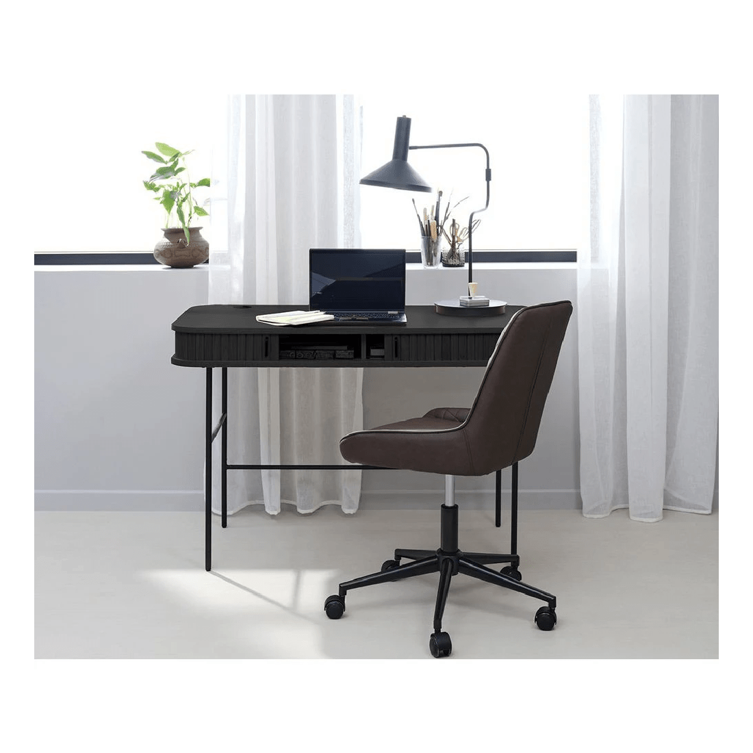 7 Nola Study Desk Black, 7 of 7