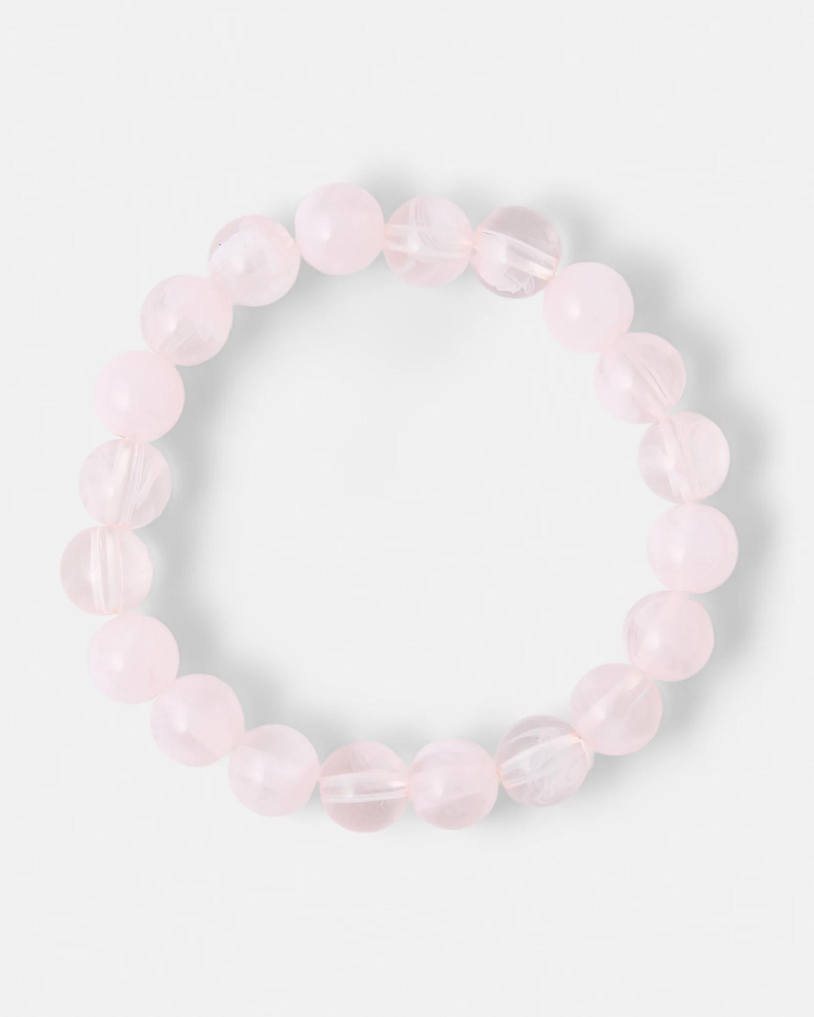 3 2 Pack Stretch Stone Bracelets Pink, 3 of 5