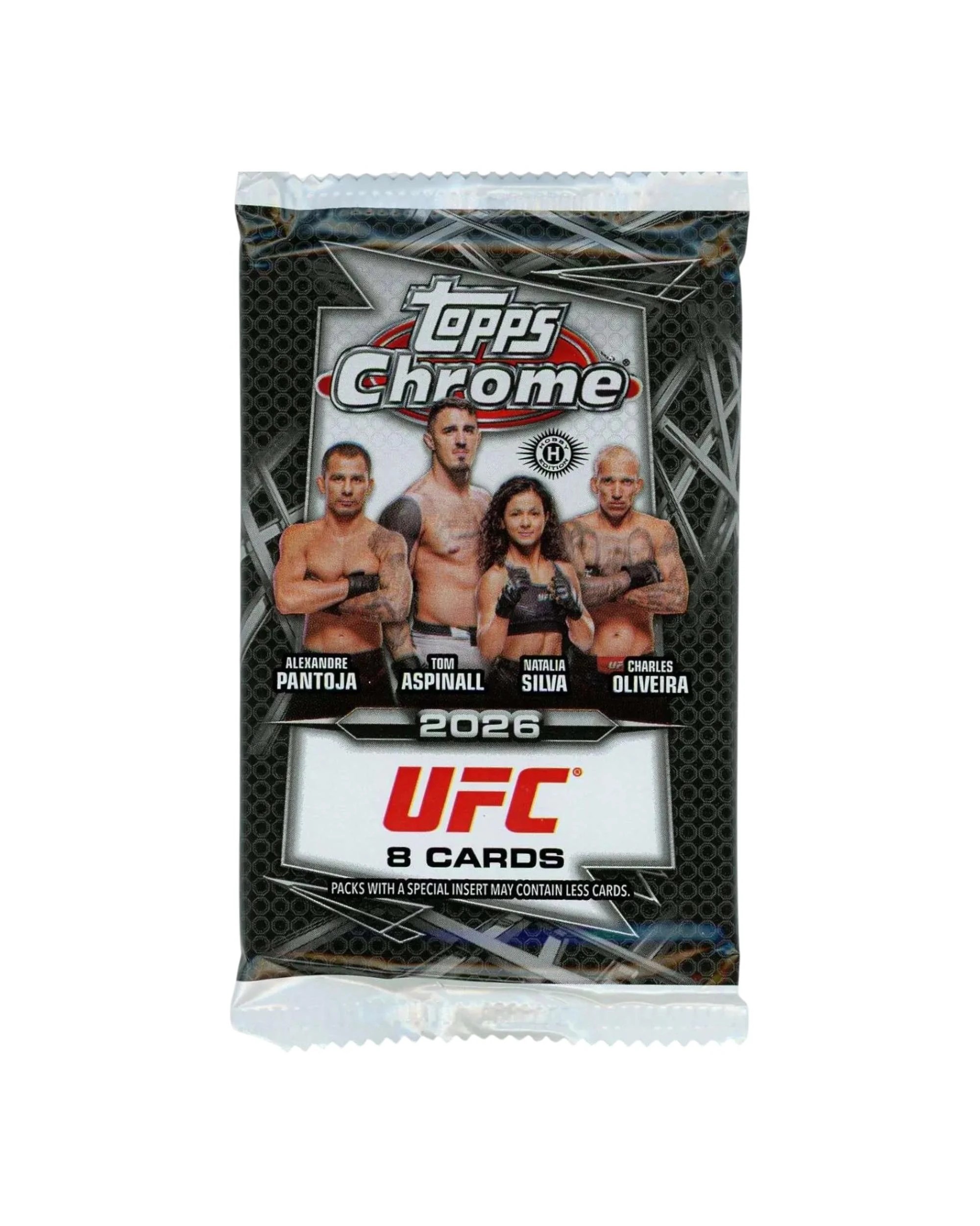 1 Topps Chrome 2026 UFC Hobby Pack, 1 of 9