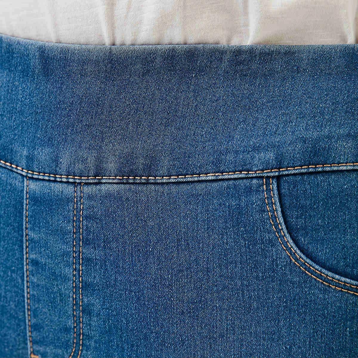 4 Denim Jeggings Mid Wash, 4 of 4