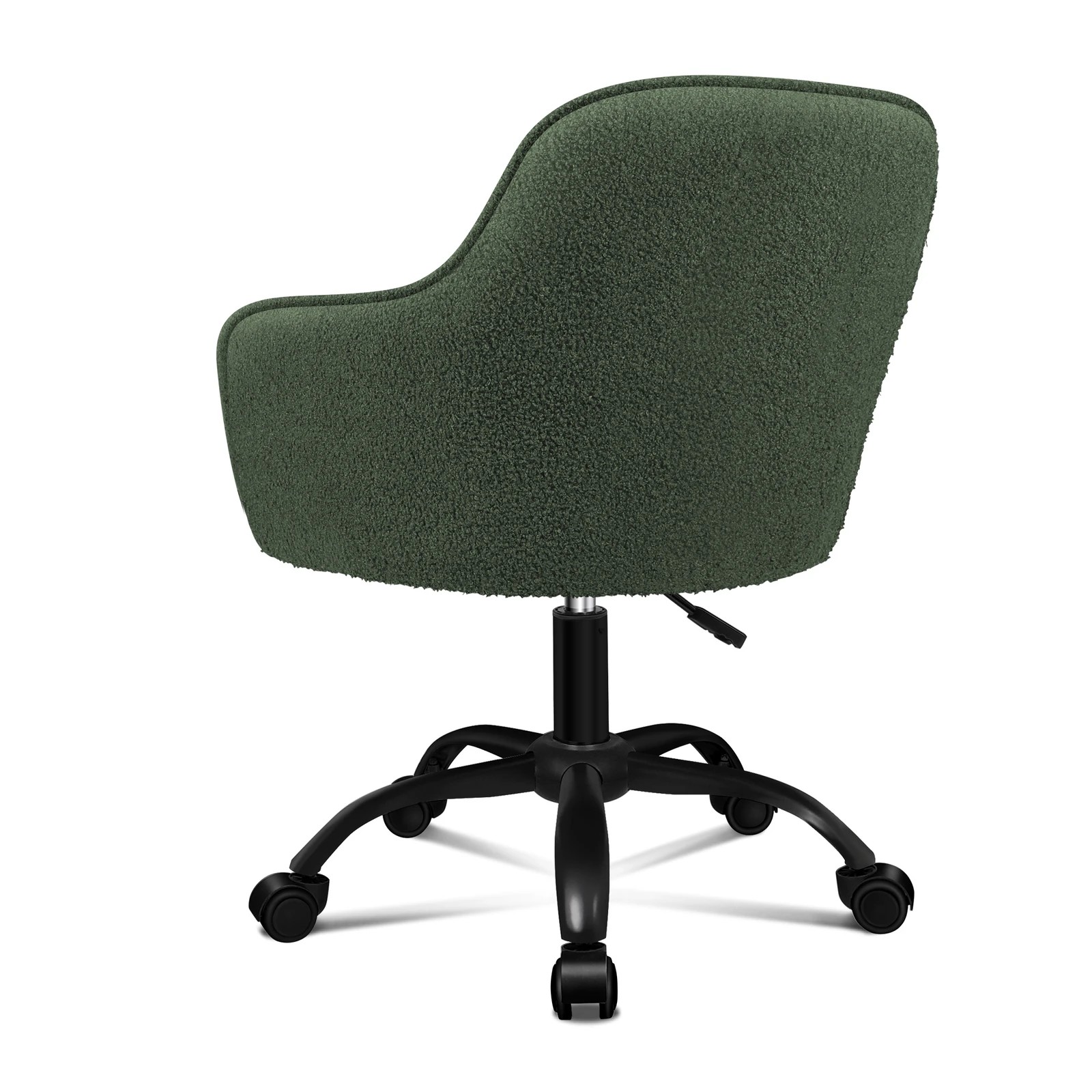 5 Alfordson Boucle Office Chair Computer Swivel Armchair Work Adult Kids - Green, 5 of 10