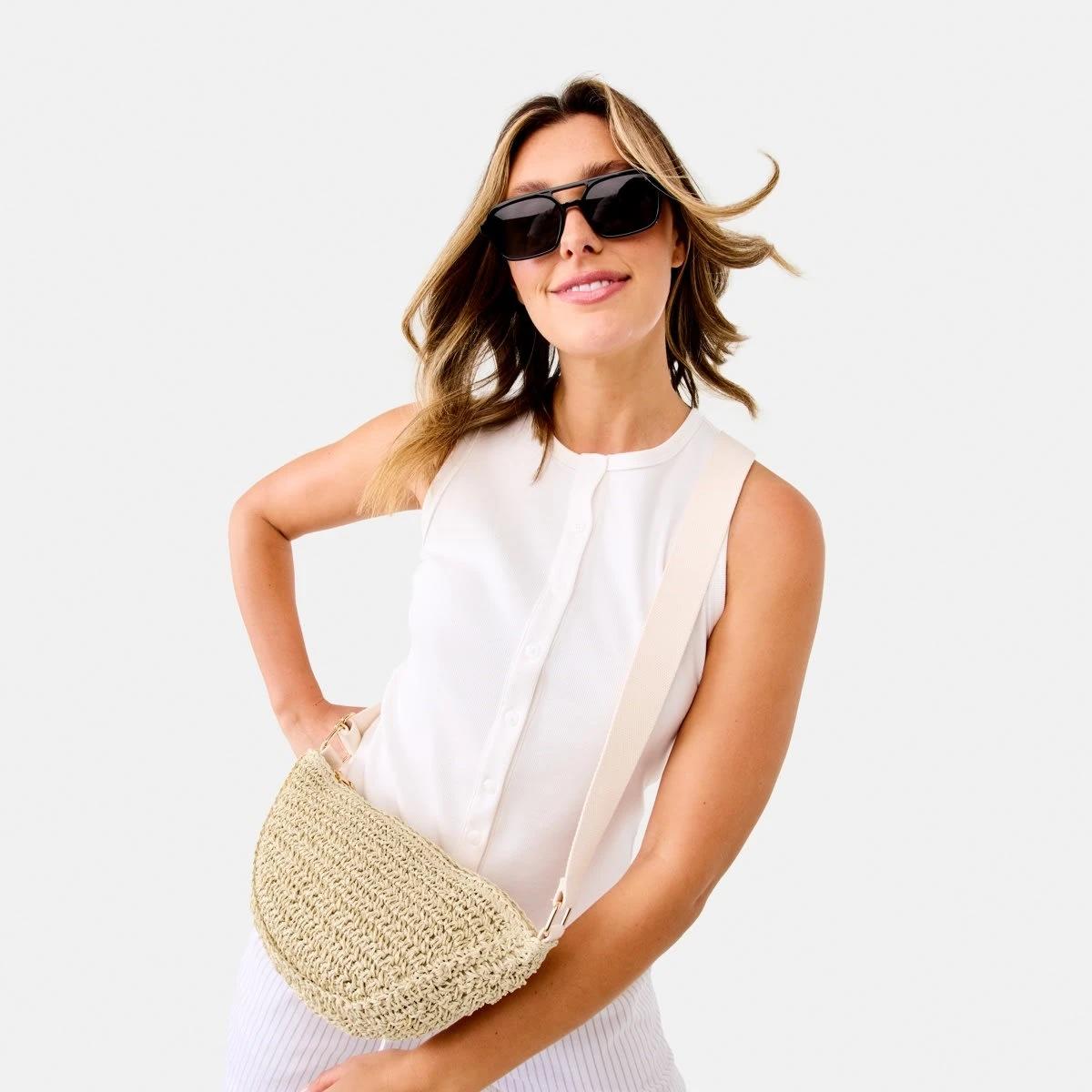 5 Crochet Sling Bag Natural, 5 of 10