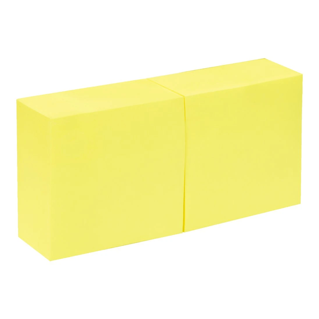 3 Keji Stick-it Cube Notes 76x76mm Neon Yellow 2 Pack, 3 of 3