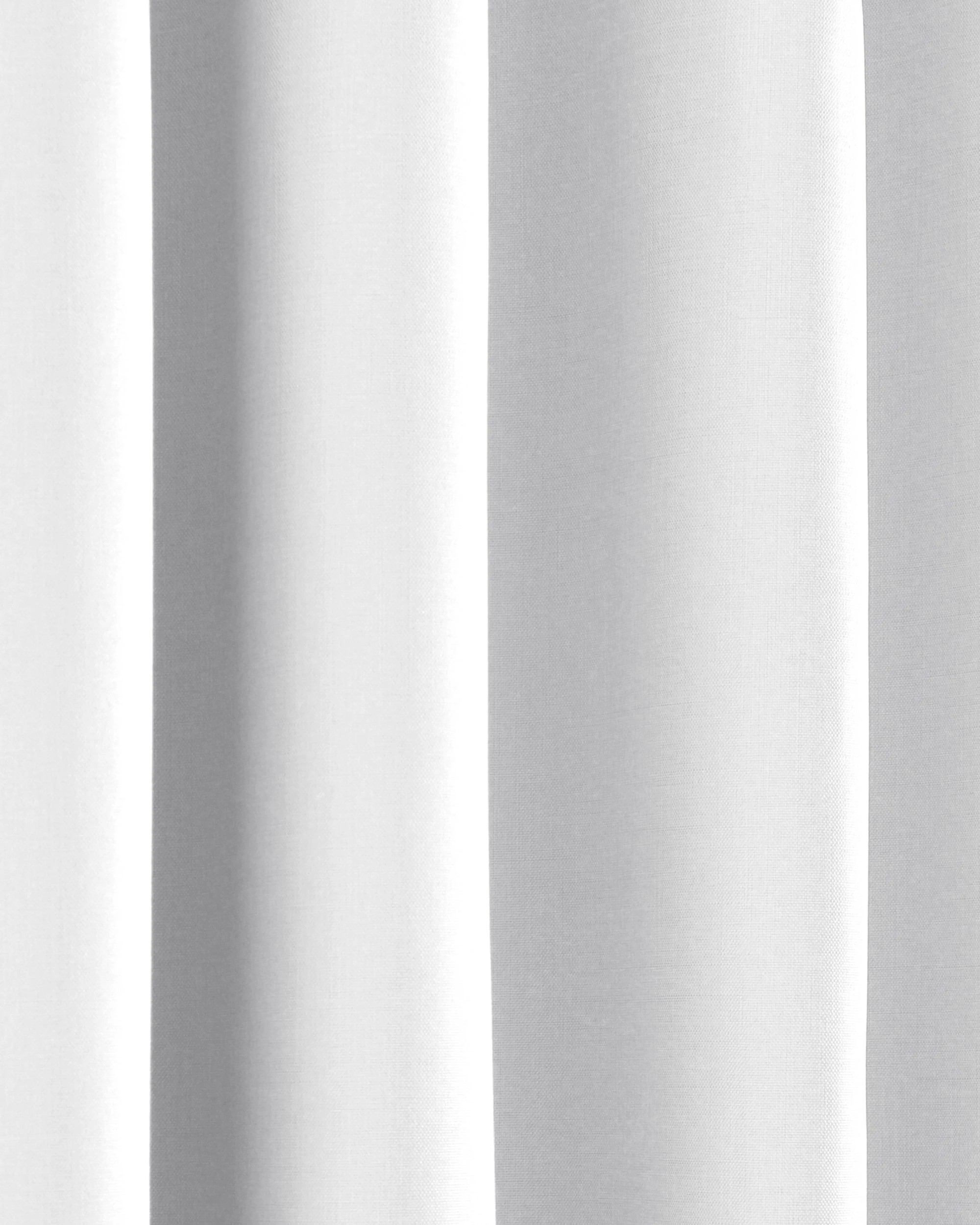 5 Sherwood Alva Faux Linen Blockout S-Fold Curtain 385x280cm - Fits 220cm Track - White, 5 of 7