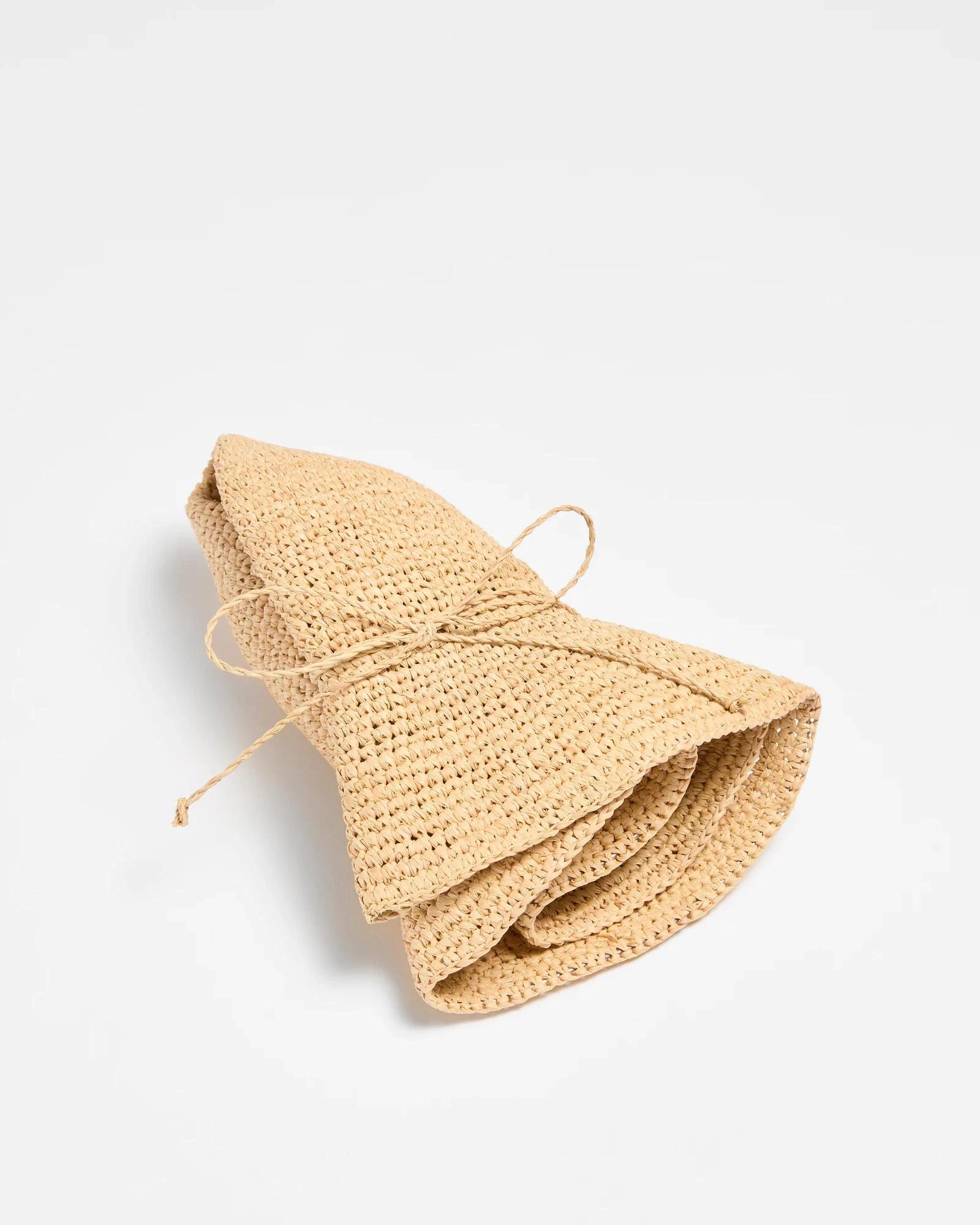 3 Target Packable Raffia Bucket Hat NEUTRAL, 3 of 3
