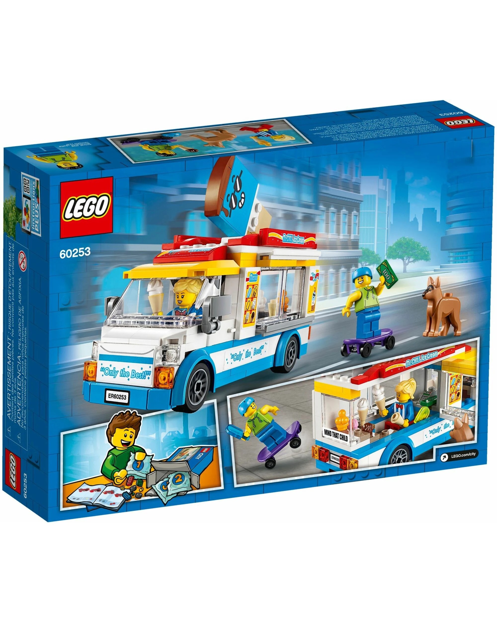4 LEGO 60253 City Great Vehicles Ice-Cream Truck Toy, 4 of 5