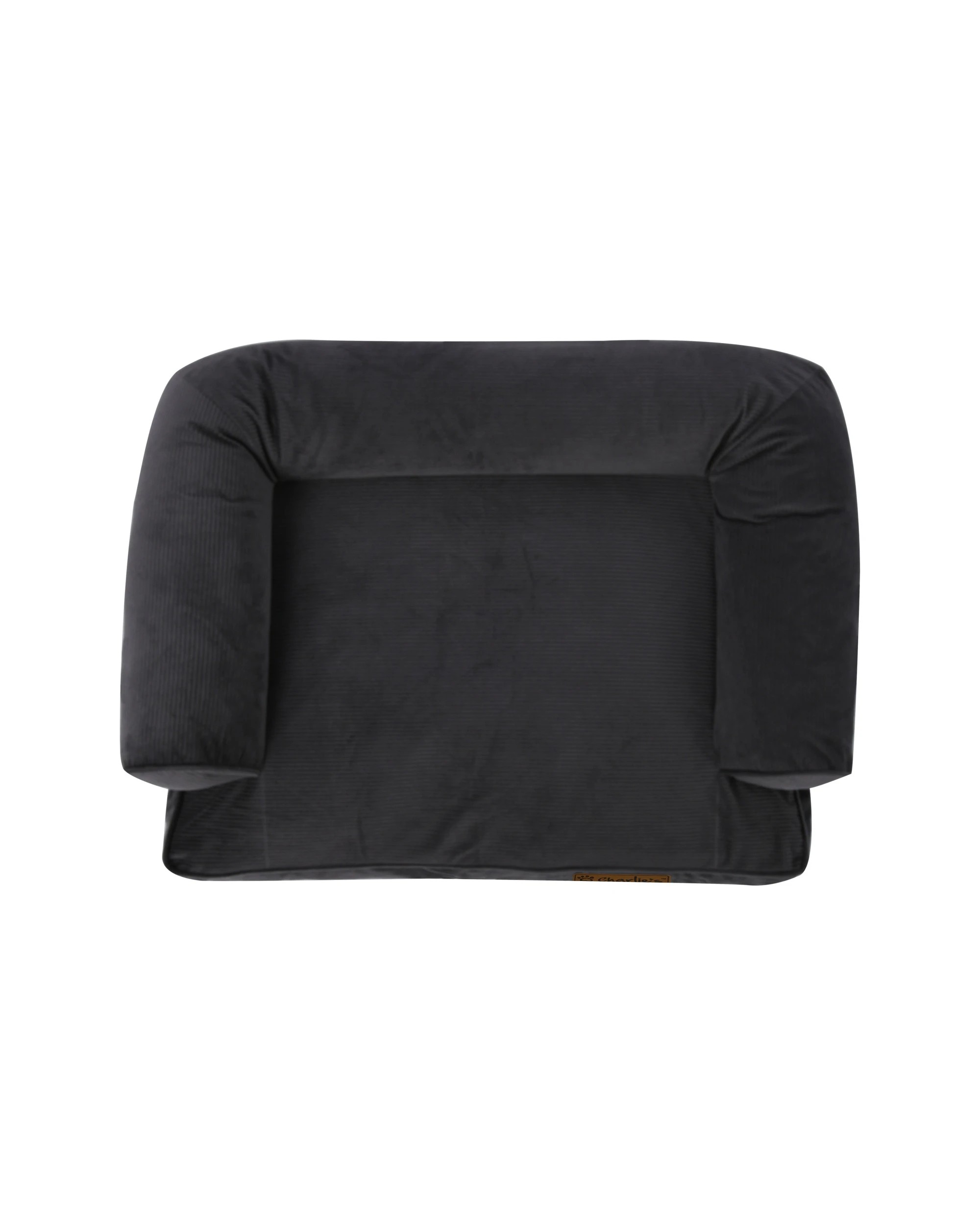 6 Charlie's Corduroy Dog Sofa Bed Small - Charcoal, 6 of 9