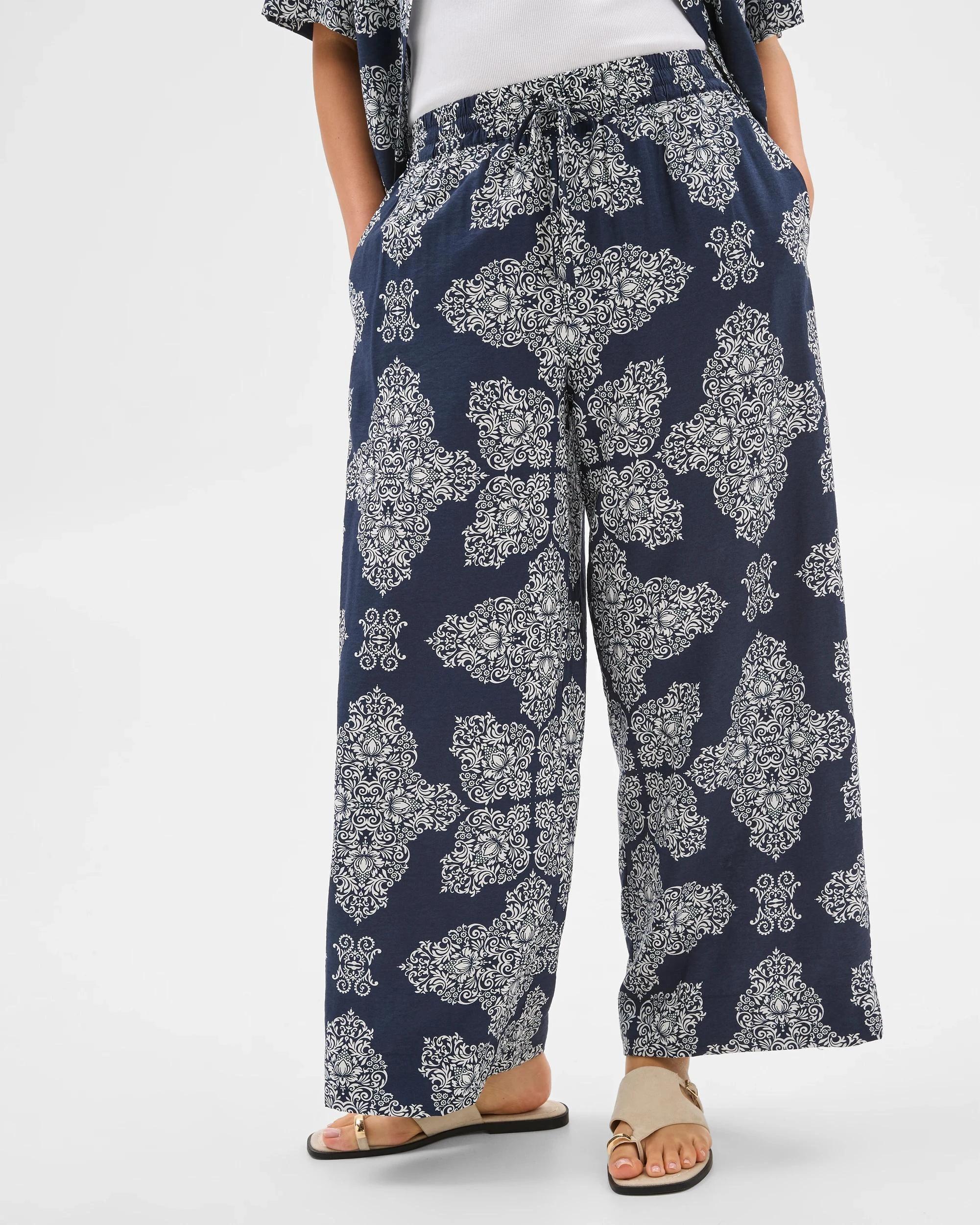 6 Target Co-Ordinate Print Pants SCARF PRINT, 6 of 6