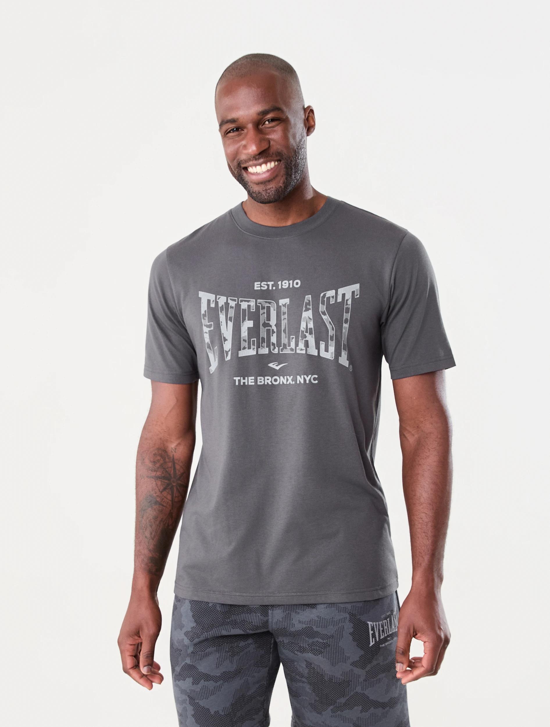 1 Everlast Mens Bronx T-shirt Robustcamo, 1 of 7