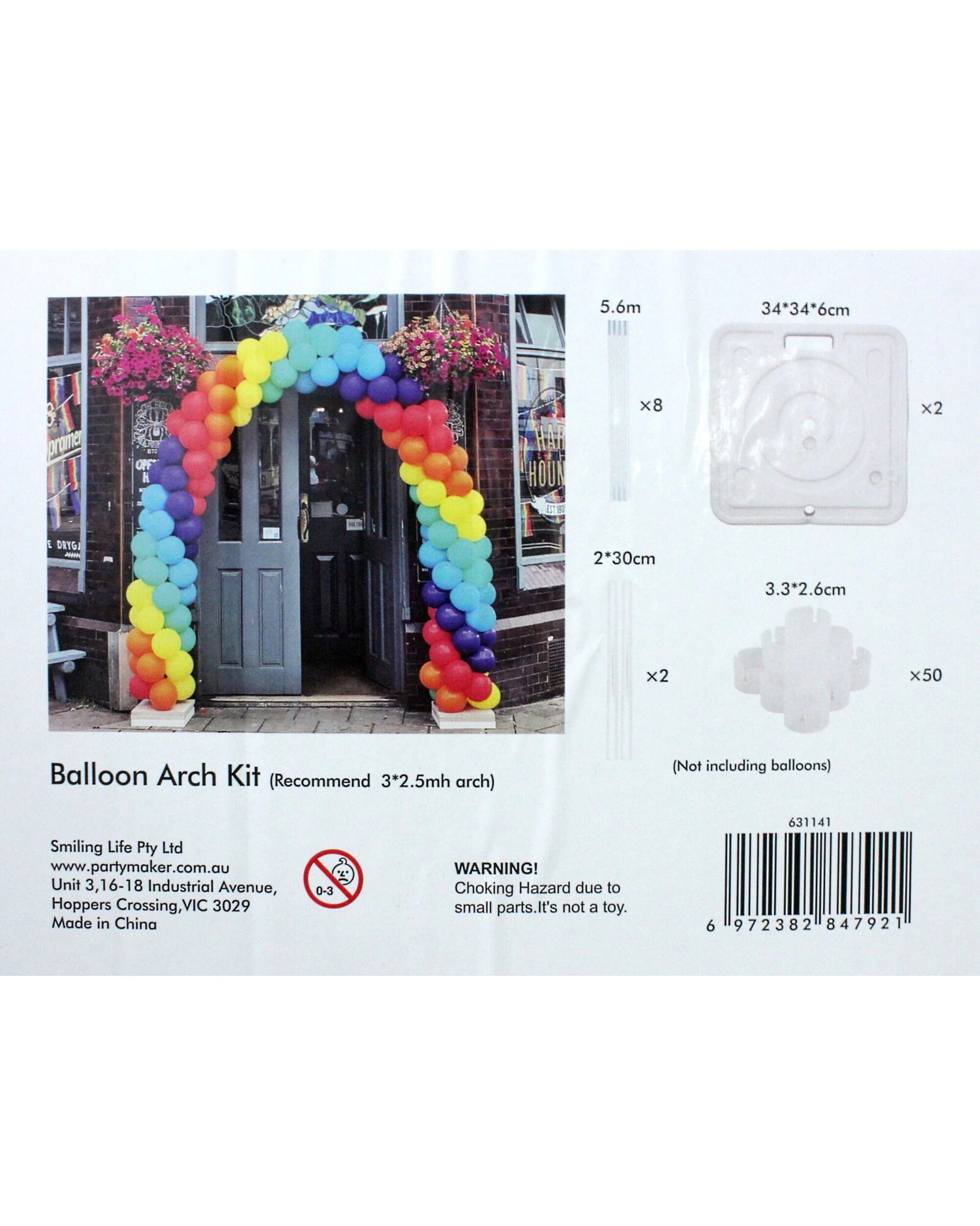 4 Partyrama Balloon Arch Kit 2.5m, 4 of 5