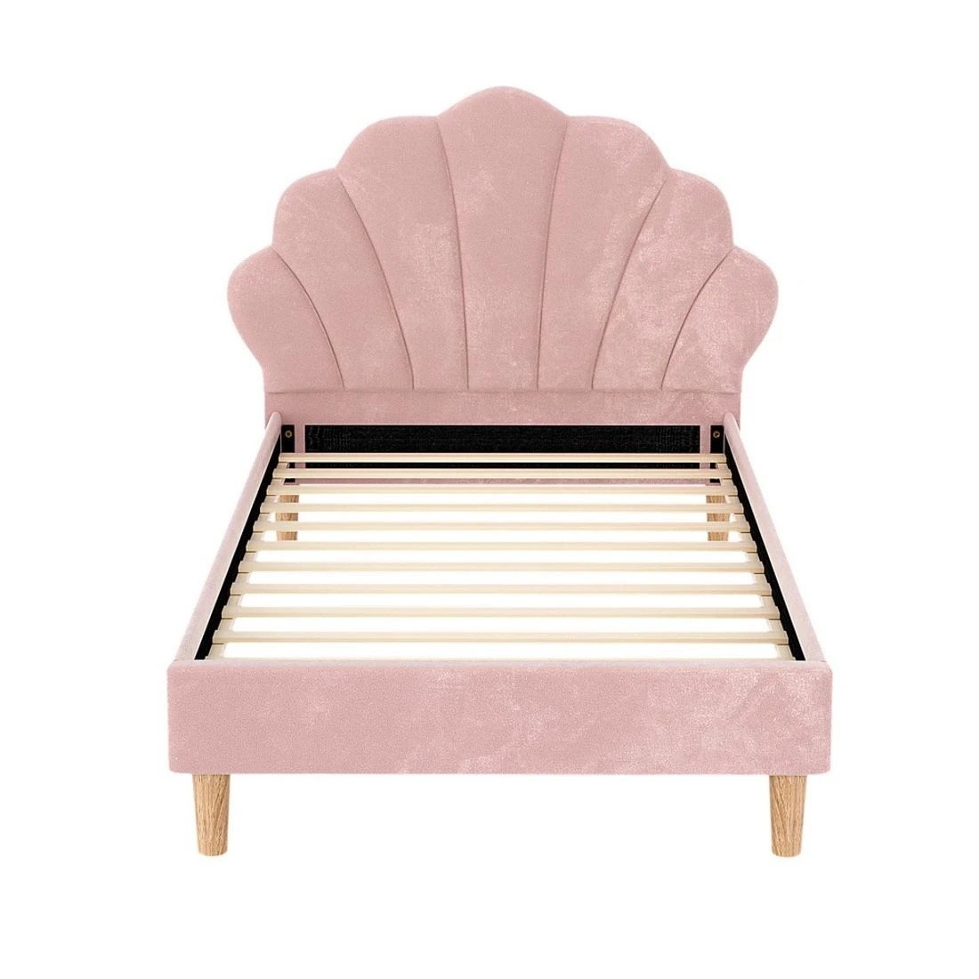 4 Artiss Bed Frame King Single Size - Pink, 4 of 7