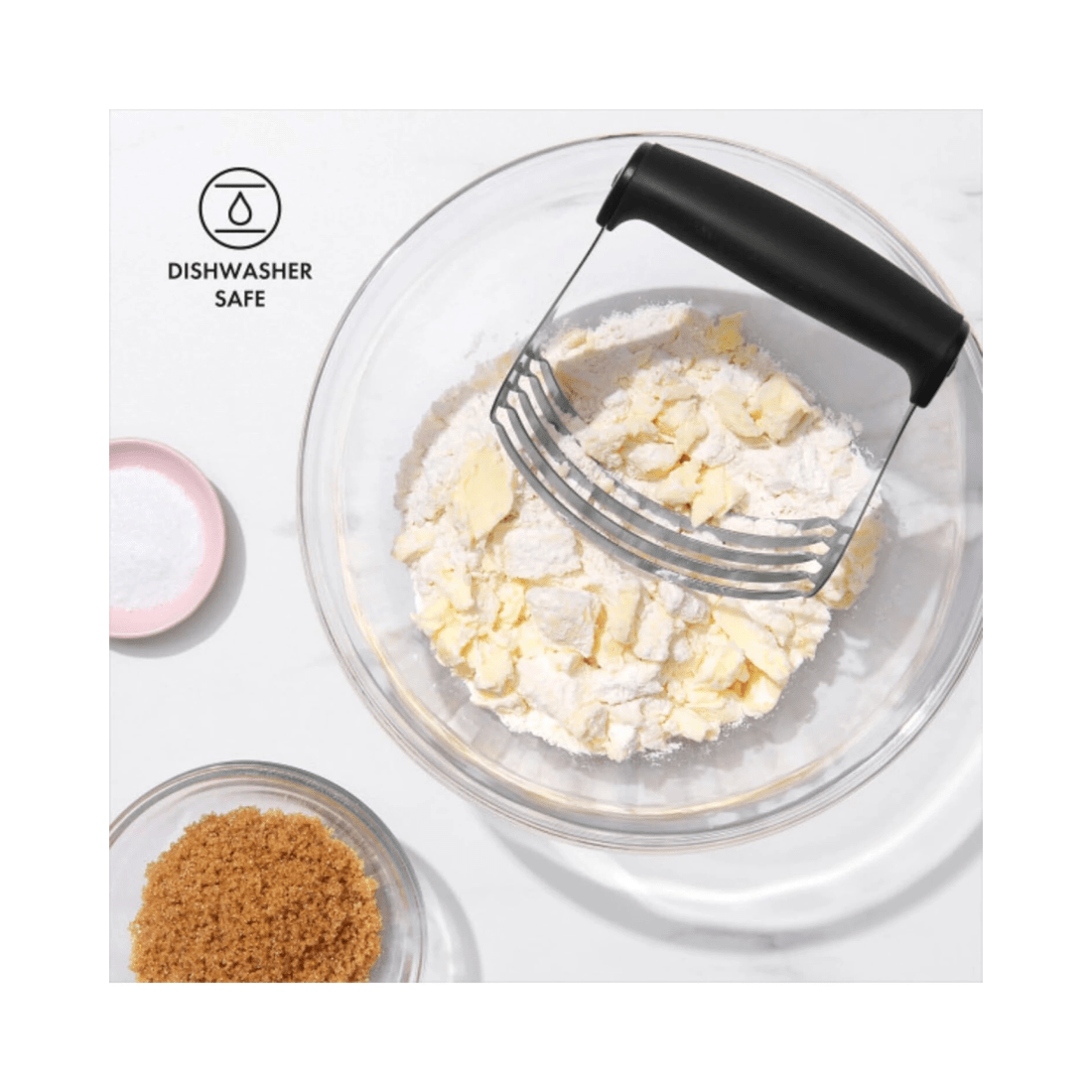 5 OXO Good Grips Dough Blender & Cutter | Stainless Steel Blades, Non-Slip Handle, Dishwasher Safe, 5 of 7