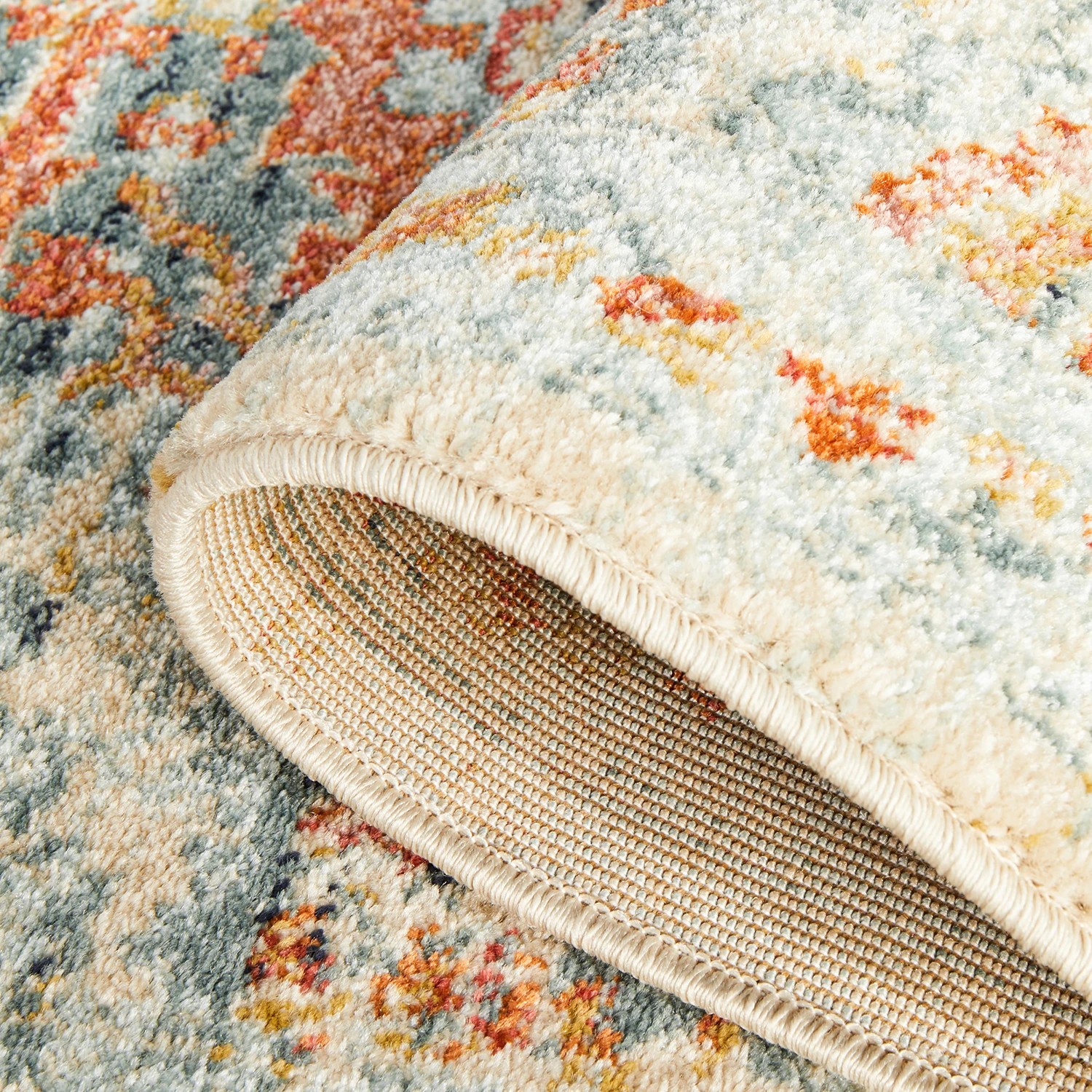 9 Common Ground Rugs Eterna 853 300x80cm - Medium Runner Power Loomed Pet Friendly Rug - Gold, 9 of 9