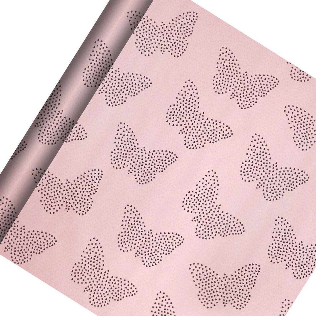 2 Hallmark Double-Sided Gift Wrap Roll - Love Heart Butterflies, 2 of 3