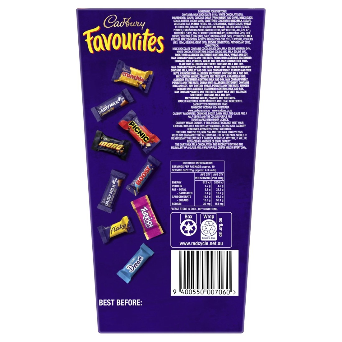 5 Cadbury Favourites 265g, 5 of 5