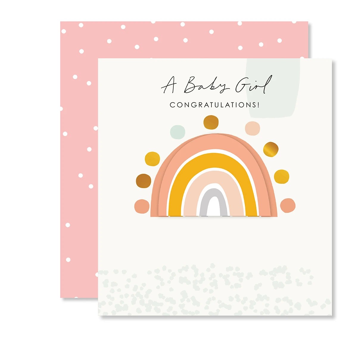 1 Hallmark New Baby Card - A Baby Girl, 1 of 2