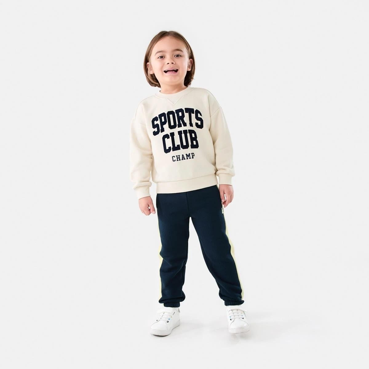 5 Print Crew Neck Sweatshirt Bge Varsit, 5 of 6