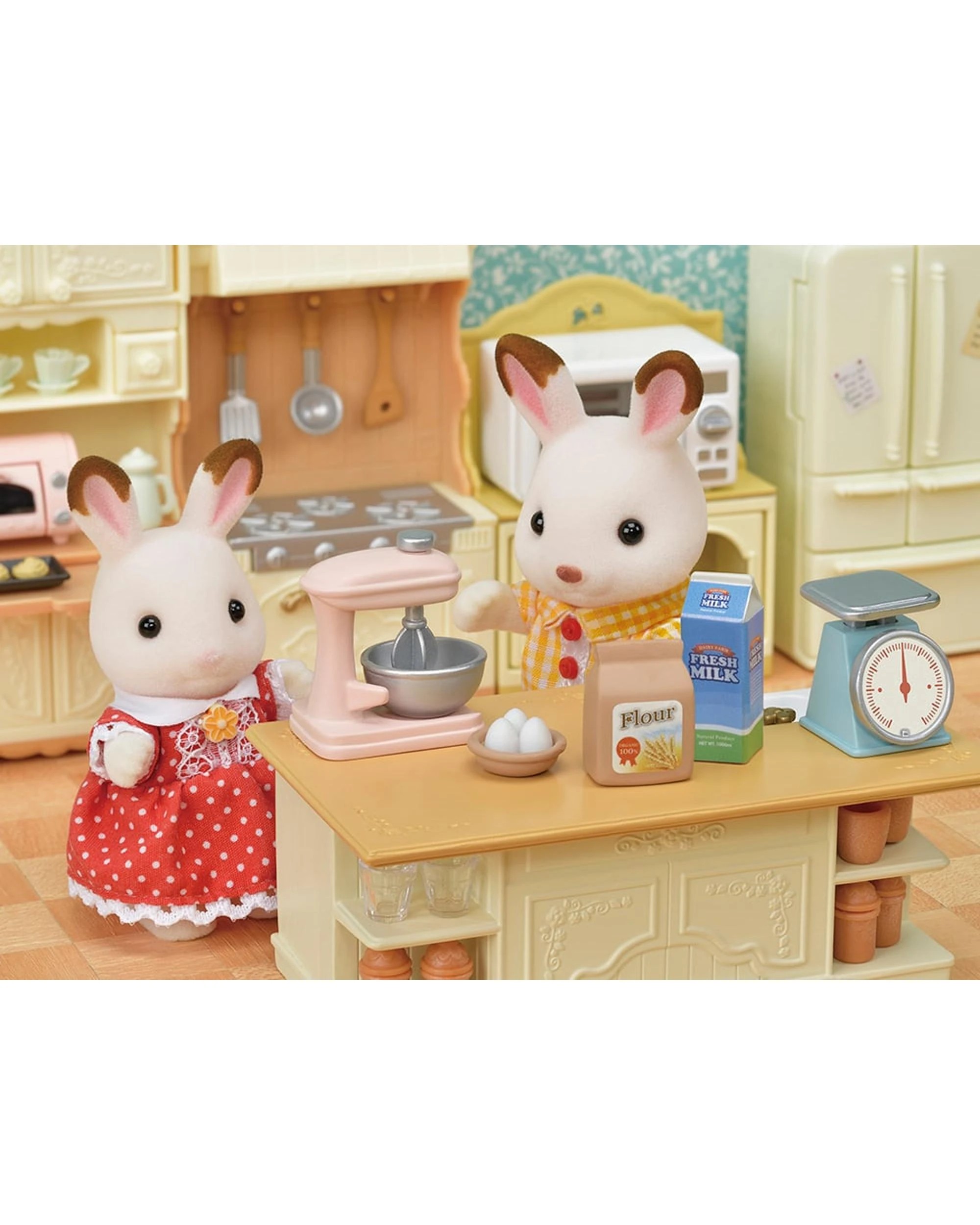 7 Sylvanian Families Kitchen Island Play Set, 7 of 7