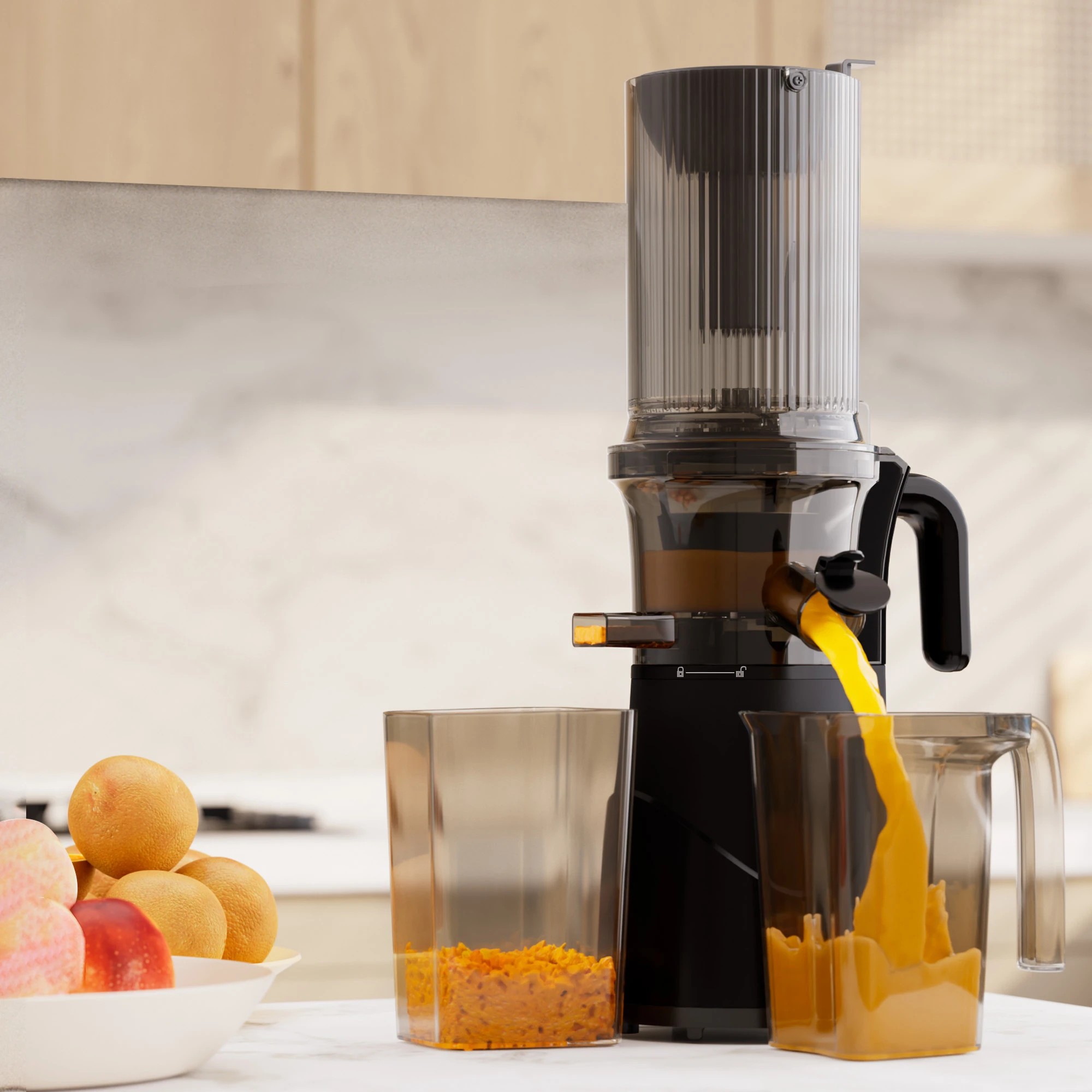 6 Spector 1l Slow Juicer - Black, 6 of 6