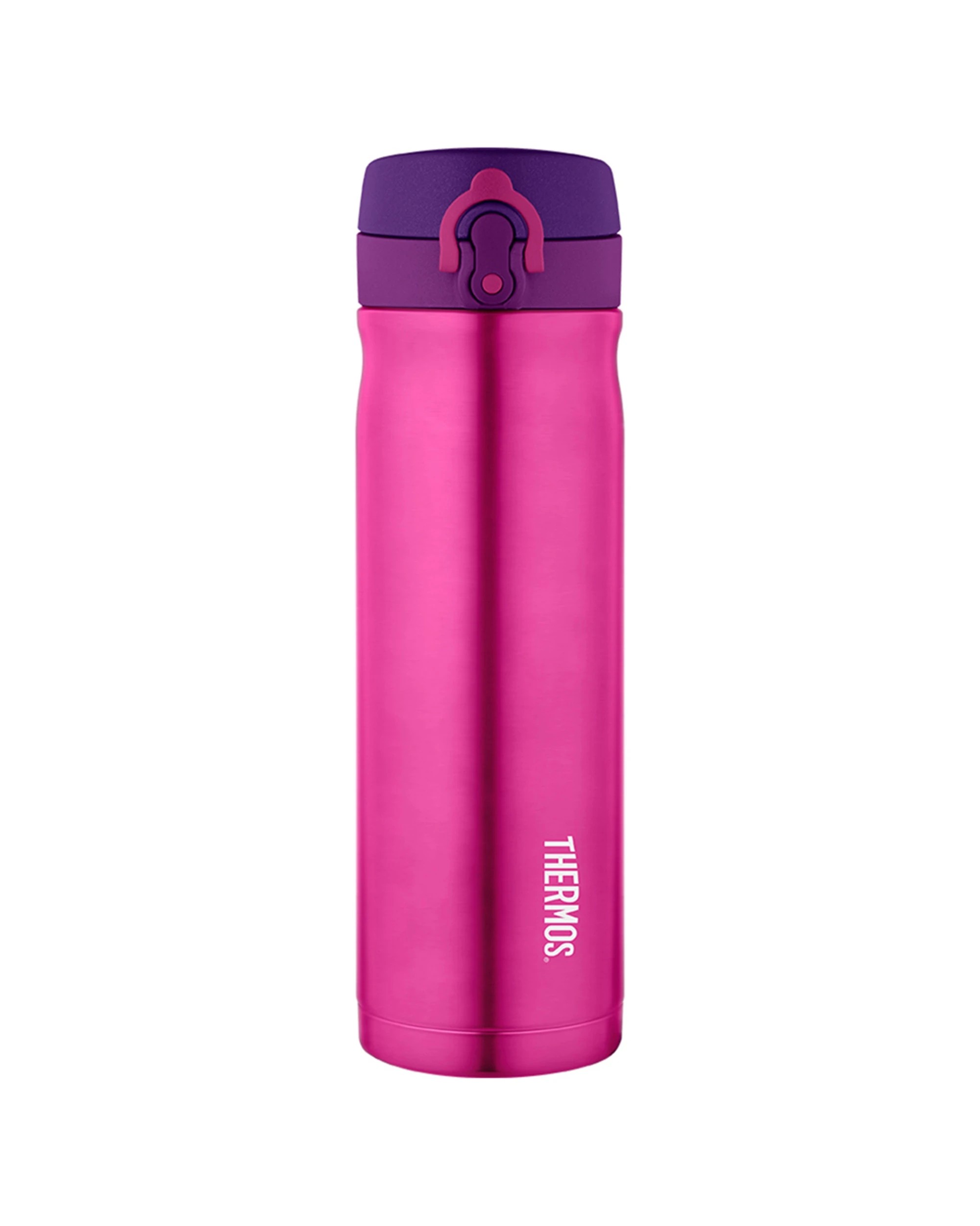 1 Thermos Vacuum Insulated Water Drink Bottle Leakproof Portable 470Ml - Pink, 1 of 1