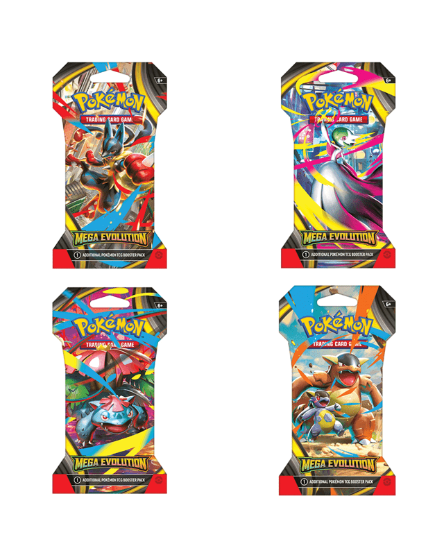 Pokemon Trading Card Game: Mega Evolution Blister Pack - Asso