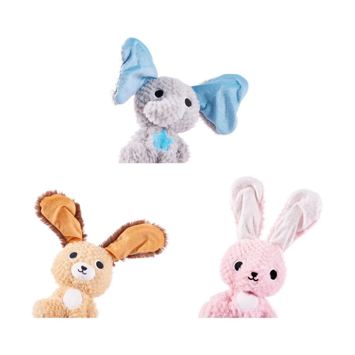 3 Ear Flapping Plush Toy - Assorted, 3 of 4