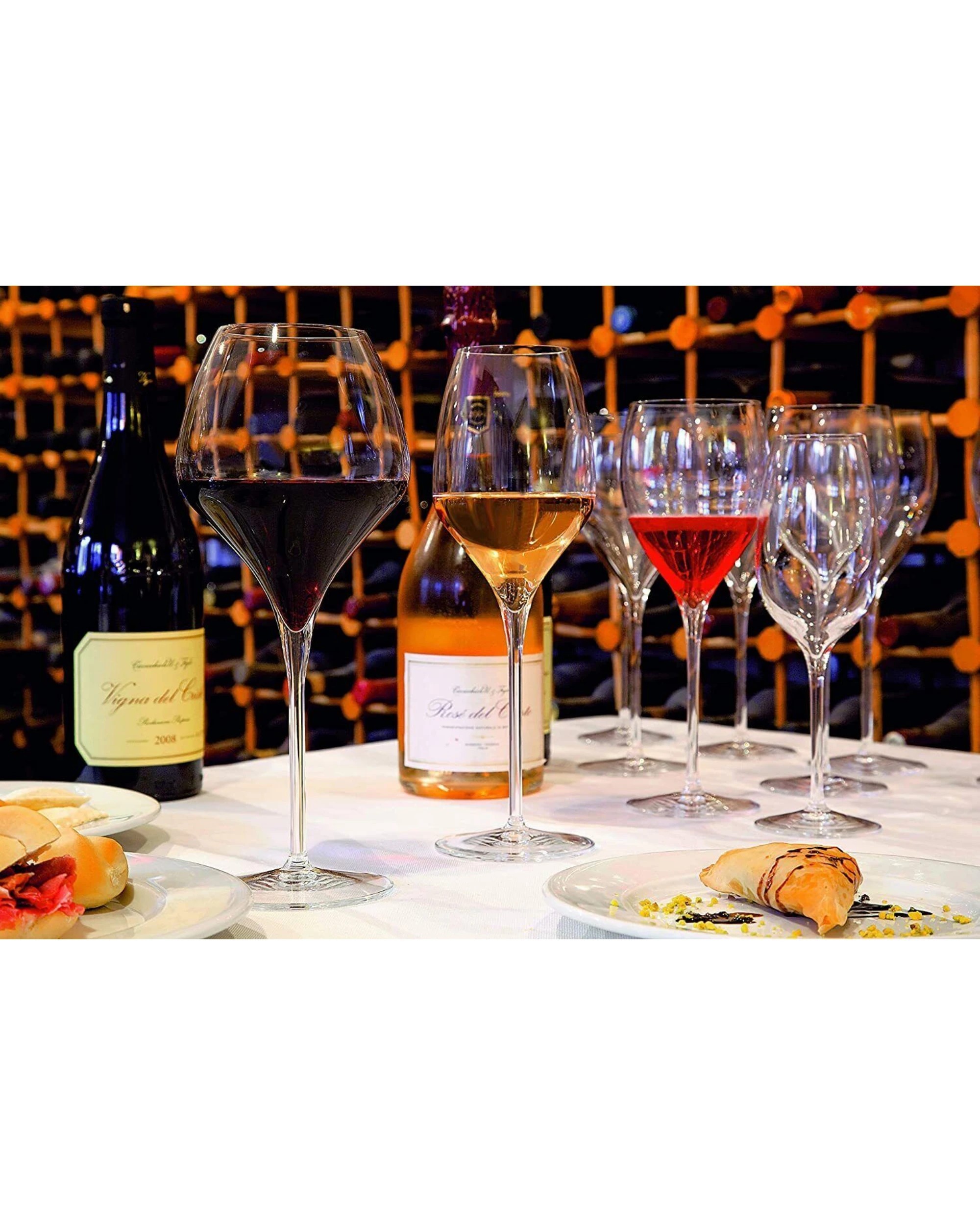 4 Luigi Bormioli Supremo Chardonnay Glass Set of 2 - Clear, 4 of 4