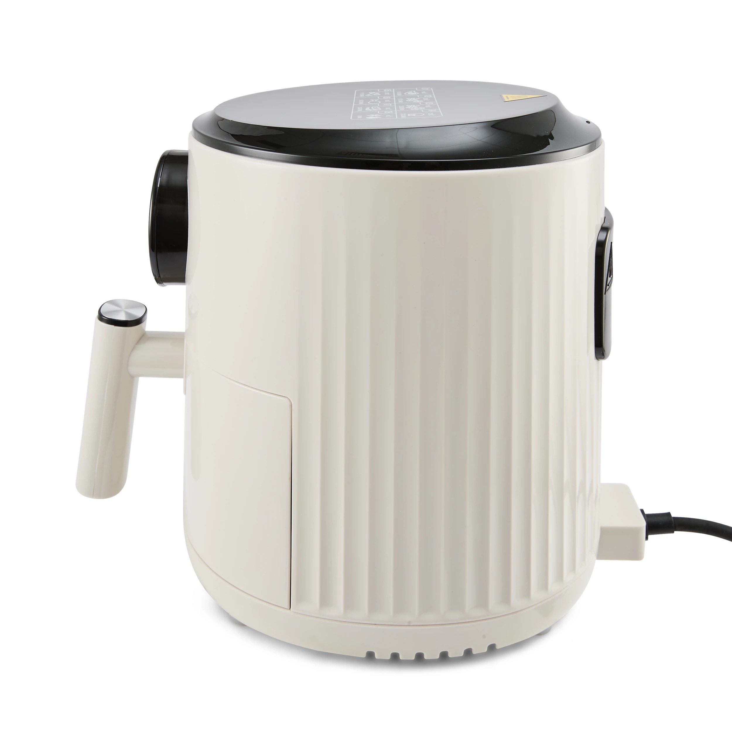 6 1.2L Mini Air Fryer - Off White, 6 of 8