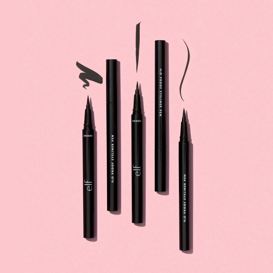 6 e.l.f. Intense H20 Prrof Eyeliner Pen - Jet Black, 6 of 7