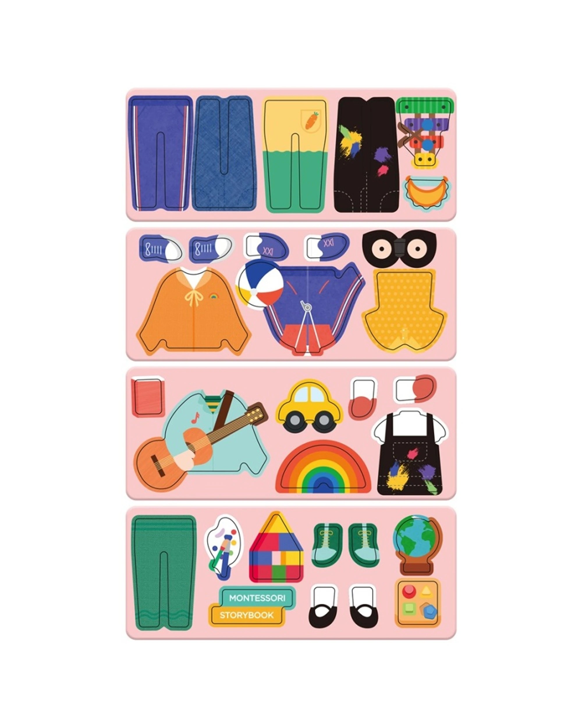 3 Mieredu Magnetic Puzzle Box Preschool Teacher Kids Toy, 3 of 3