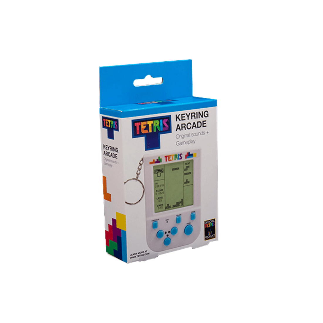 1 Fizz Creations Tetris Arcade Electronic Game Keychain, 1 of 4