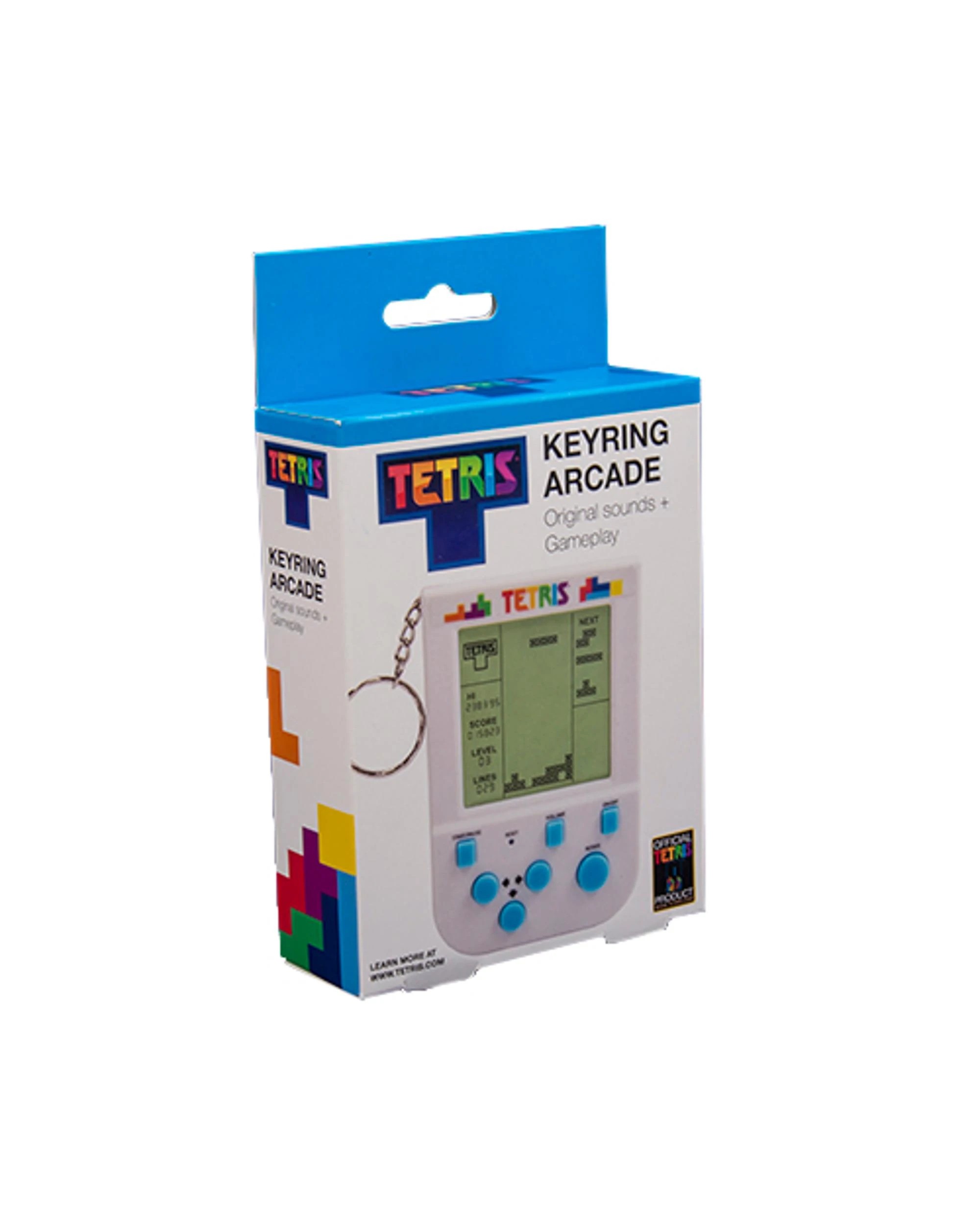 1 Tetris Arcade Electronic Game Keychain, 1 of 4