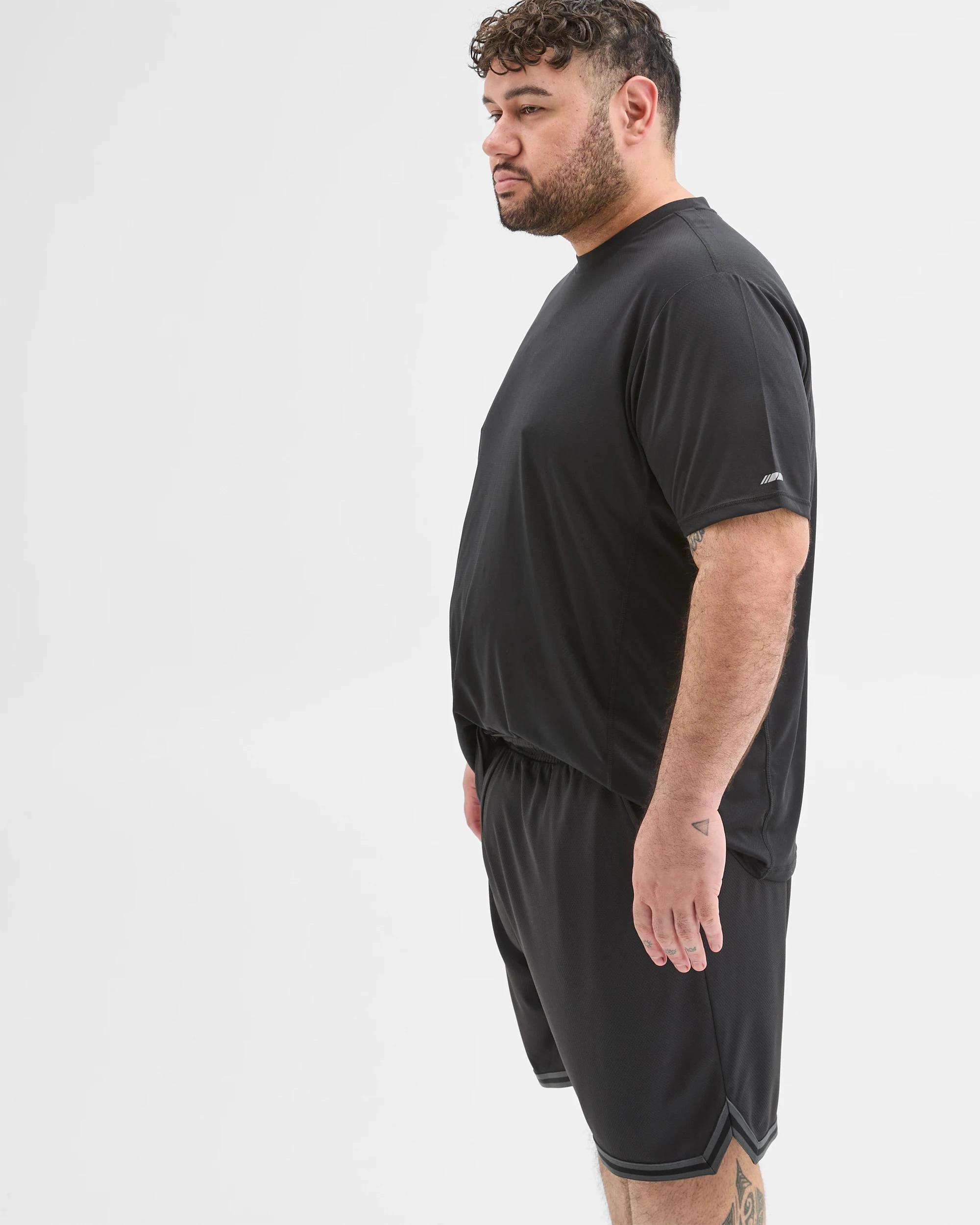 5 Target Plus Size Active Basketball Shorts BLACK, 5 of 6