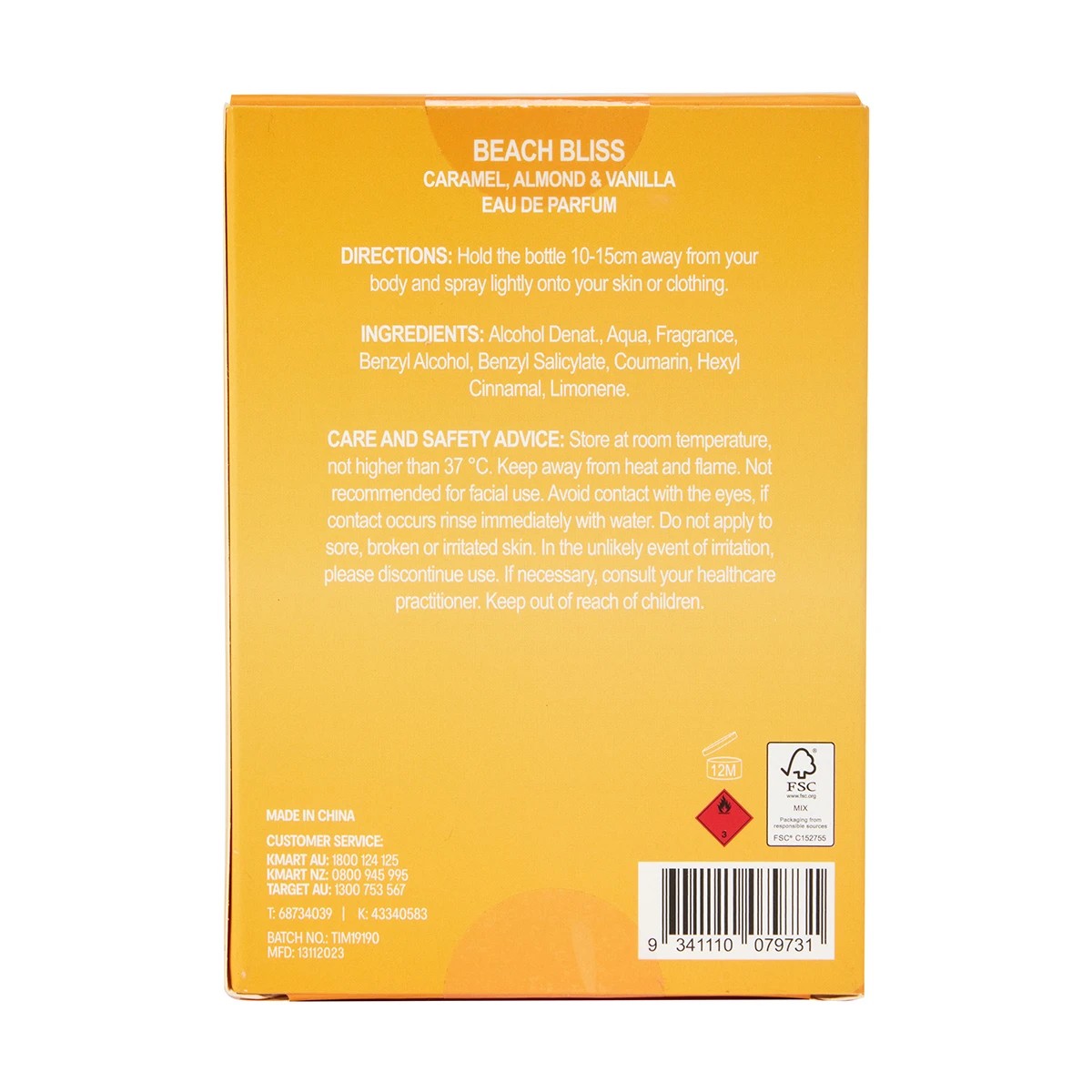 8 OXX Fragrance Beach Bliss Summer Solstice Eau De Parfum - Caramel, Almond and Vanilla, 8 of 8
