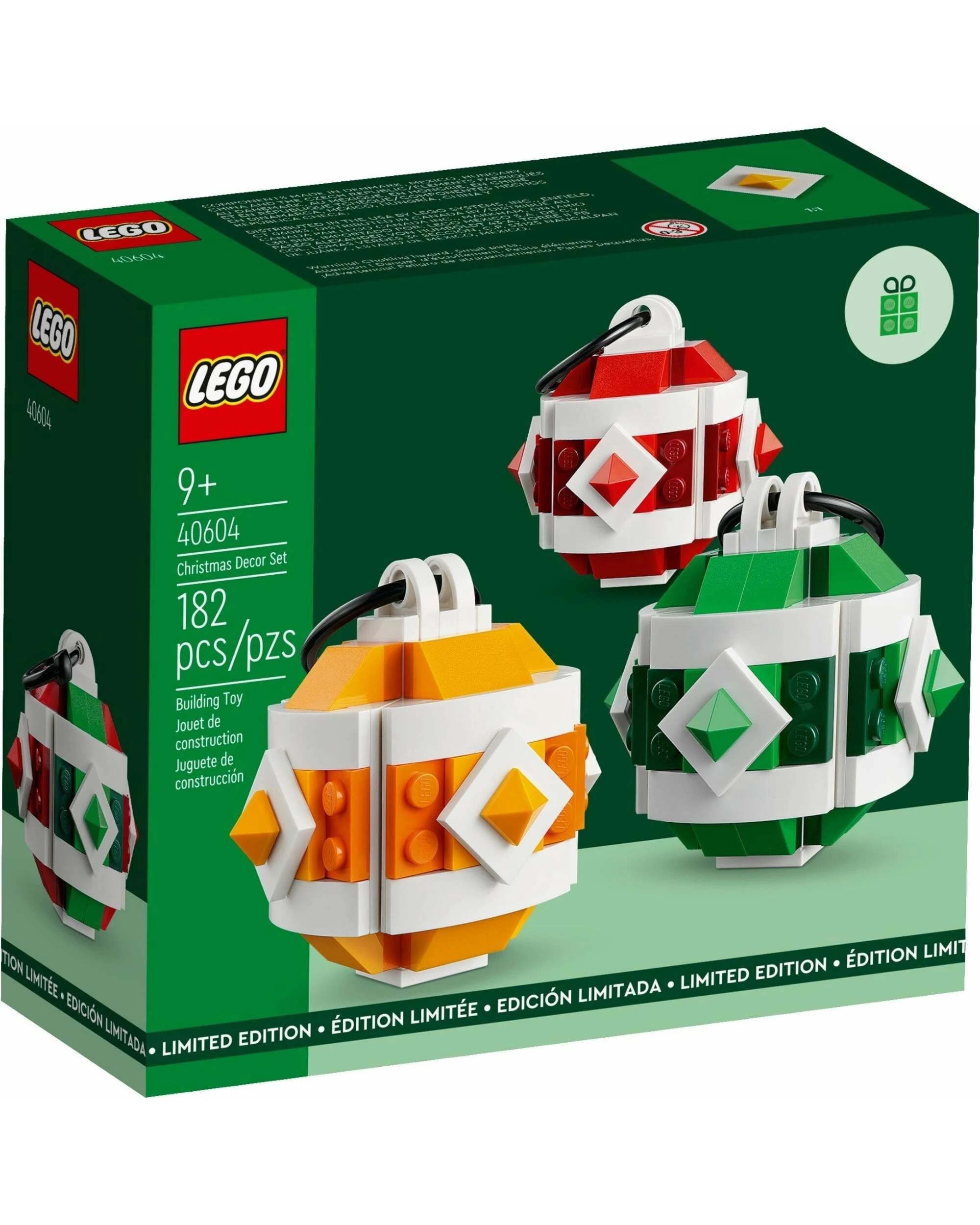 1 LEGO 40604 Christmas Decor Set, 1 of 4