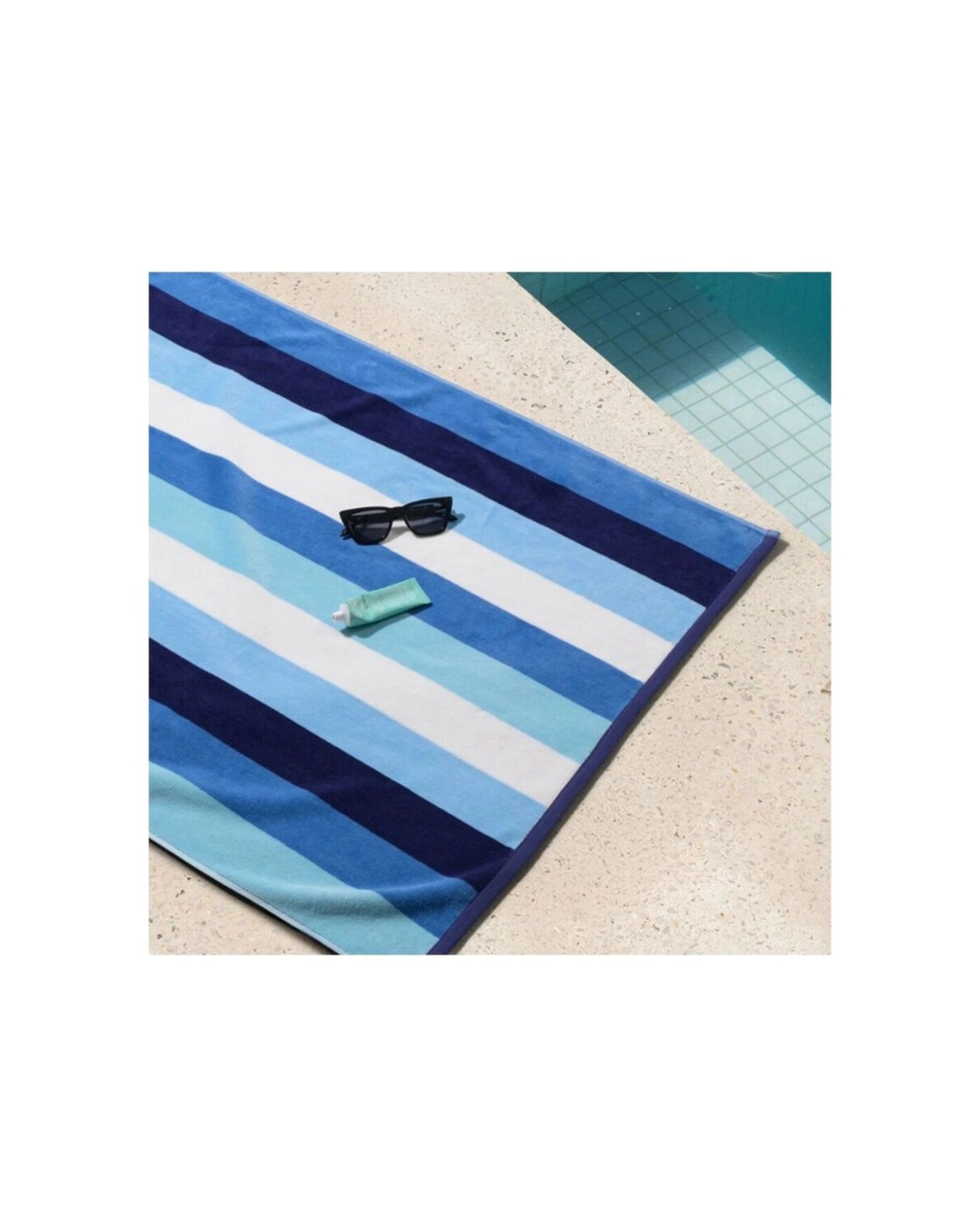 3 CANNINGVALE Sorrentina Velour Beach Towel Linea Sand Resistant - Multi, 3 of 3